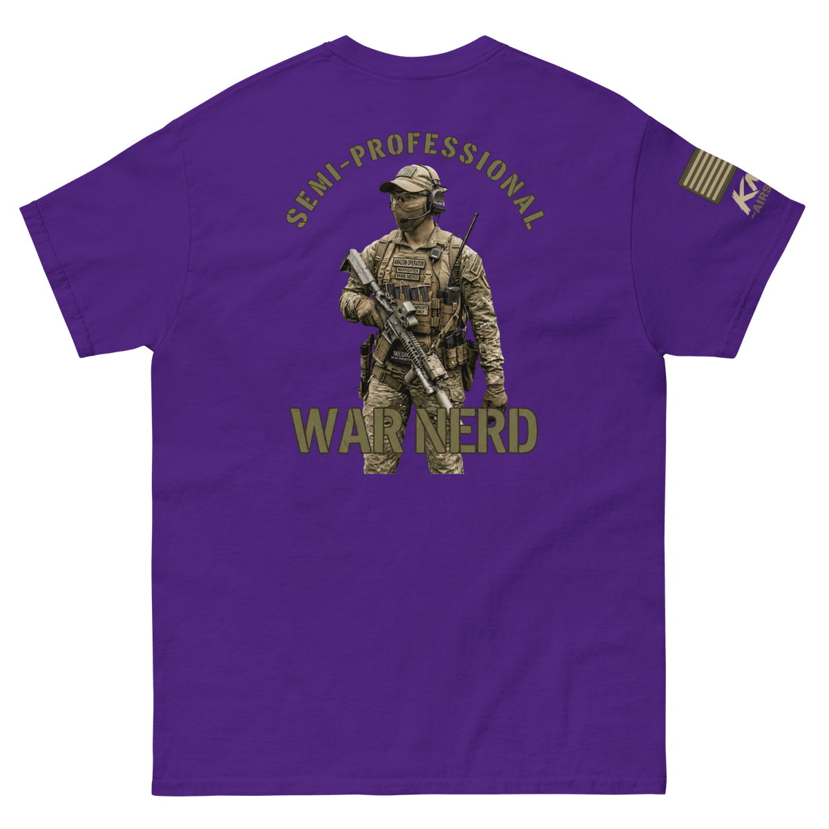 BD tee 3 Purple - Kirik Motorsports