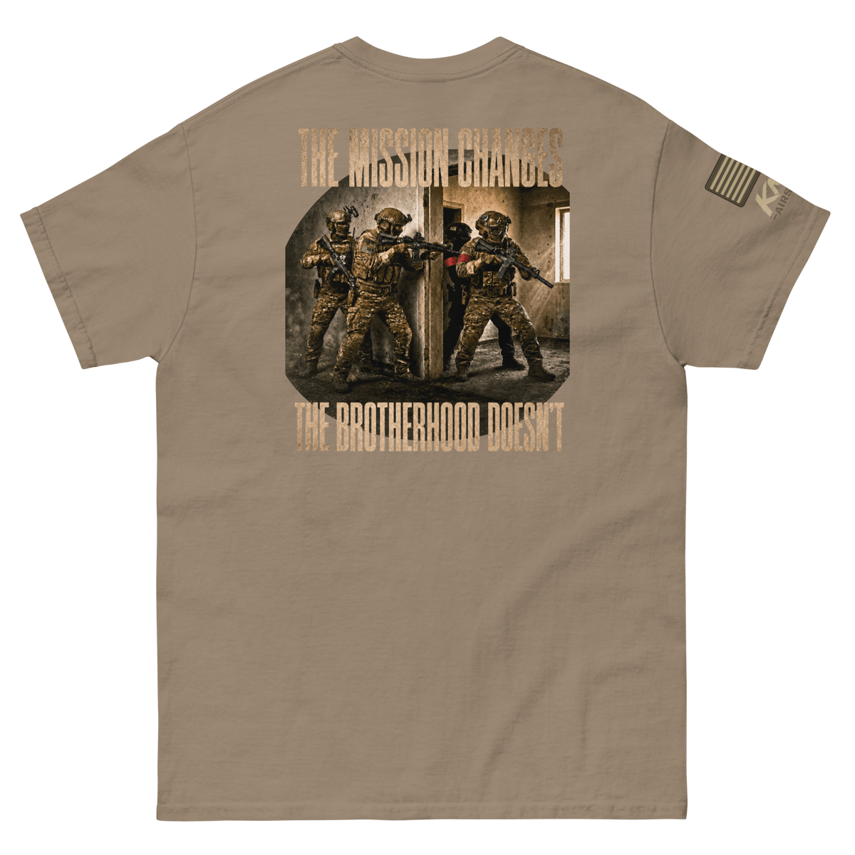 BD Tee 4 Brown Savana - Kirik Motorsports