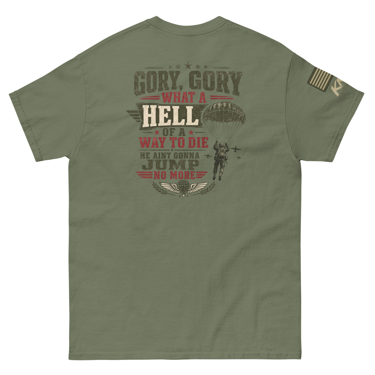 BD tee 5 Military Green - Kirik Motorsports