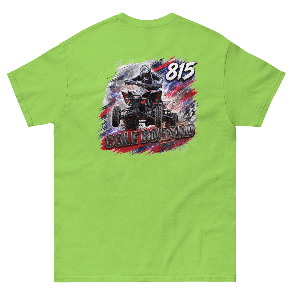 Bolyard Racing tee Lime - Kirik Motorsports