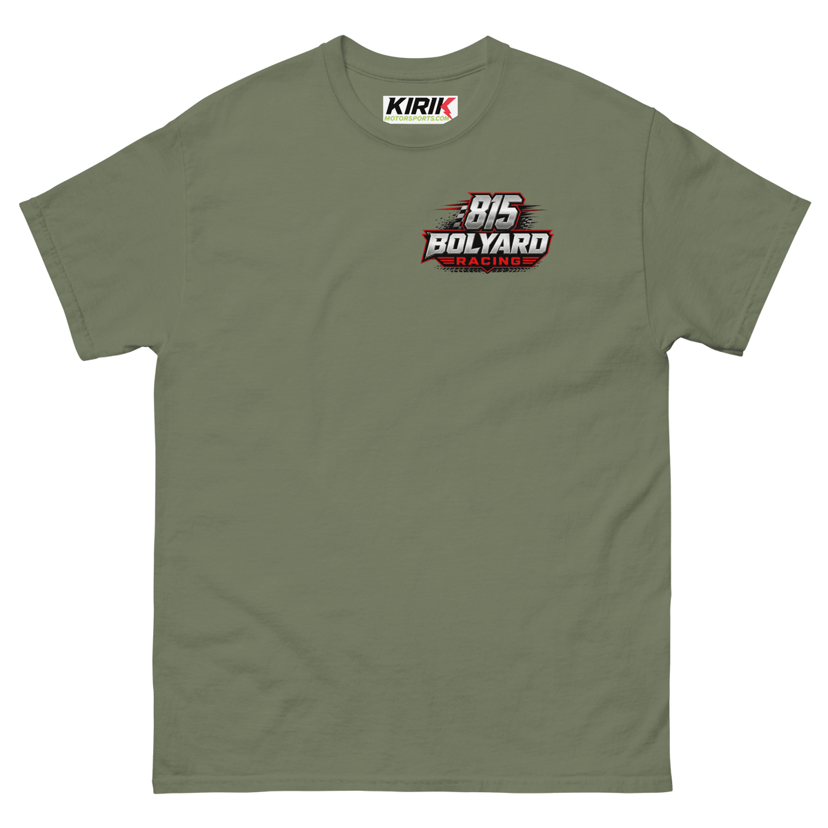 Bolyard Racing tee Military Green - Kirik Motorsports