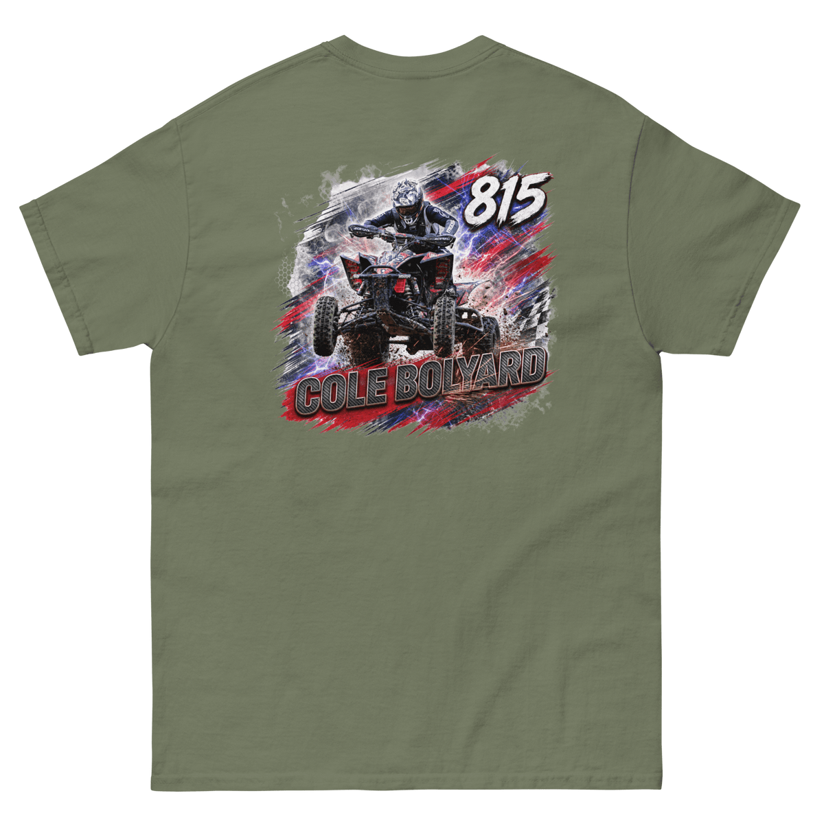 Bolyard Racing tee Military Green - Kirik Motorsports