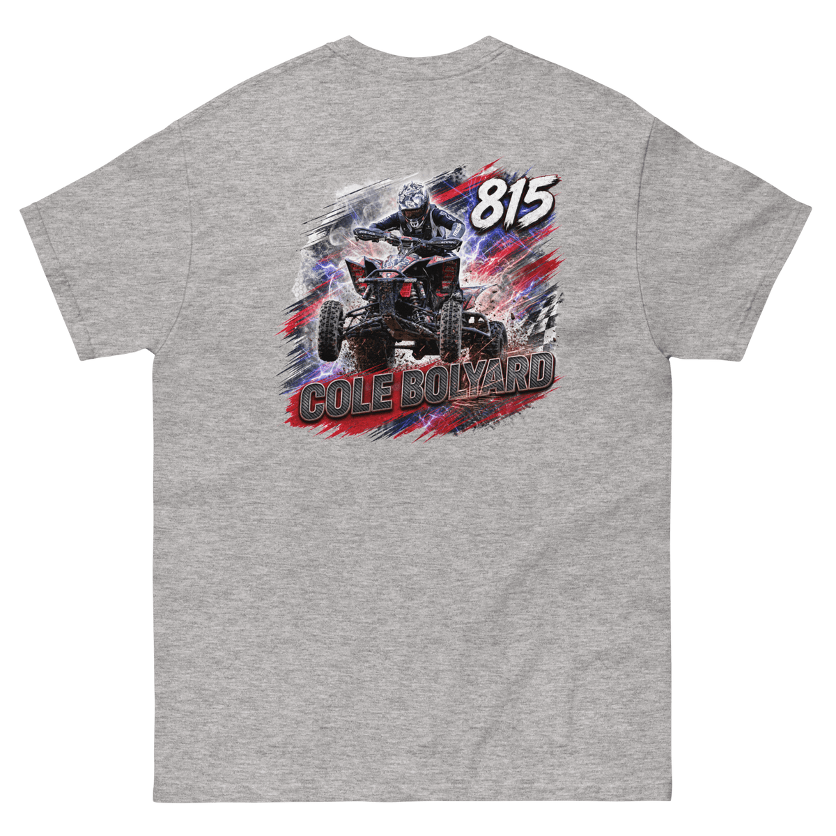 Bolyard Racing tee Sport Grey - Kirik Motorsports