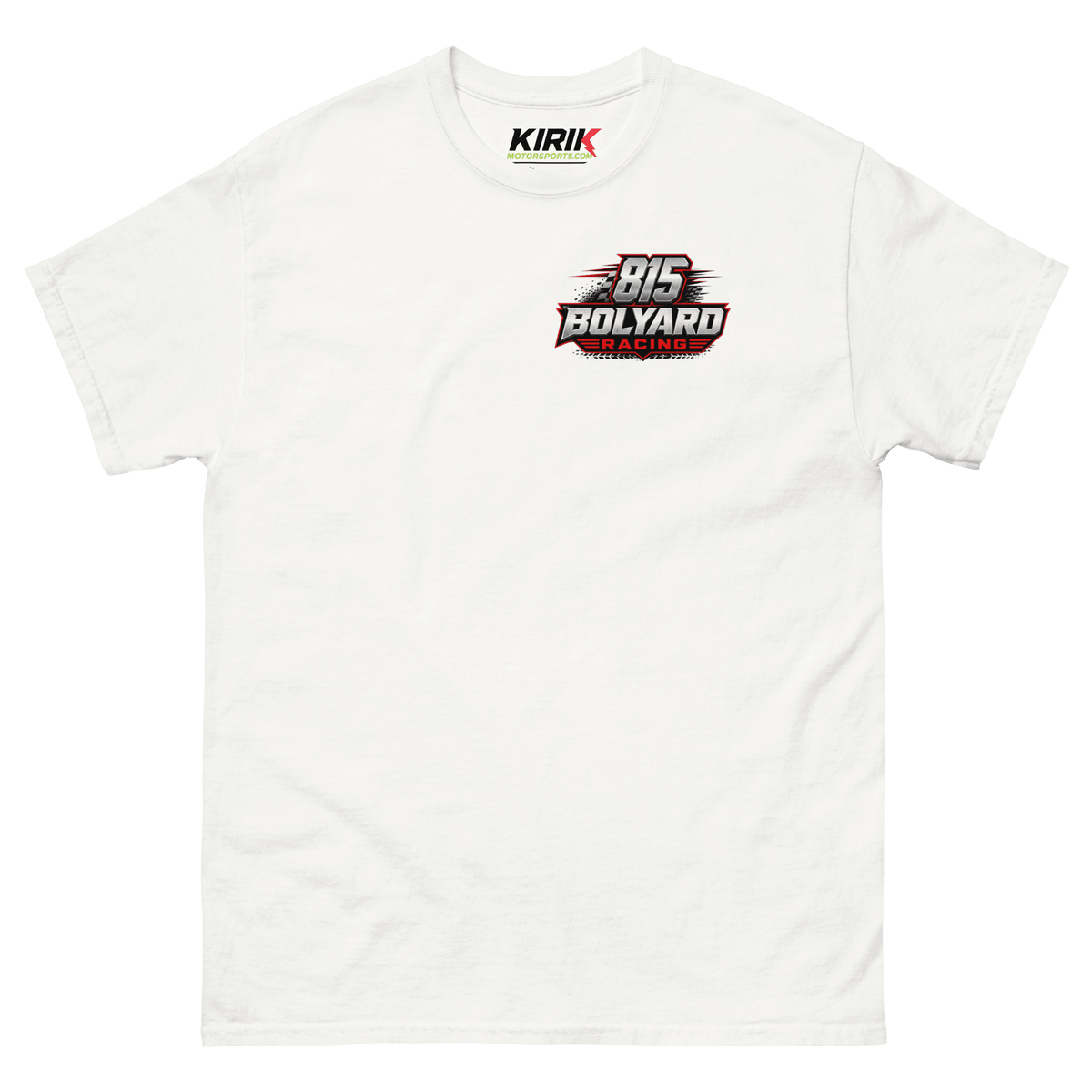 Bolyard Racing tee White - Kirik Motorsports