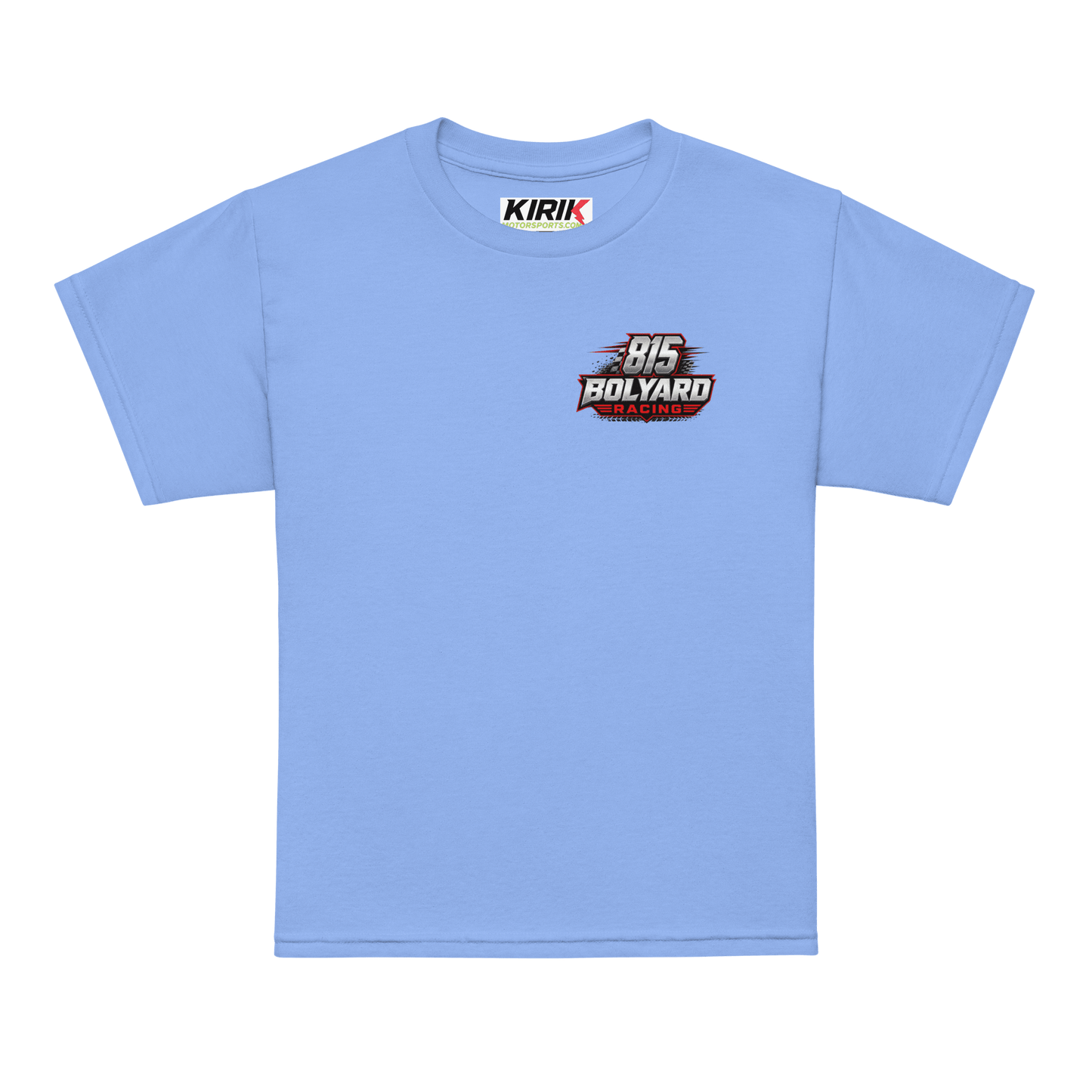 Bolyard Racing Youth tee Carolina Blue - Kirik Motorsports