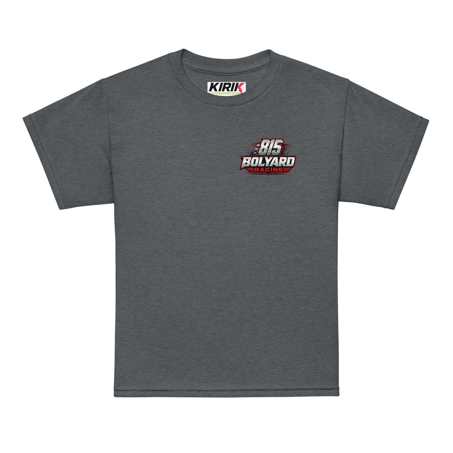 Bolyard Racing Youth tee Dark Heather - Kirik Motorsports
