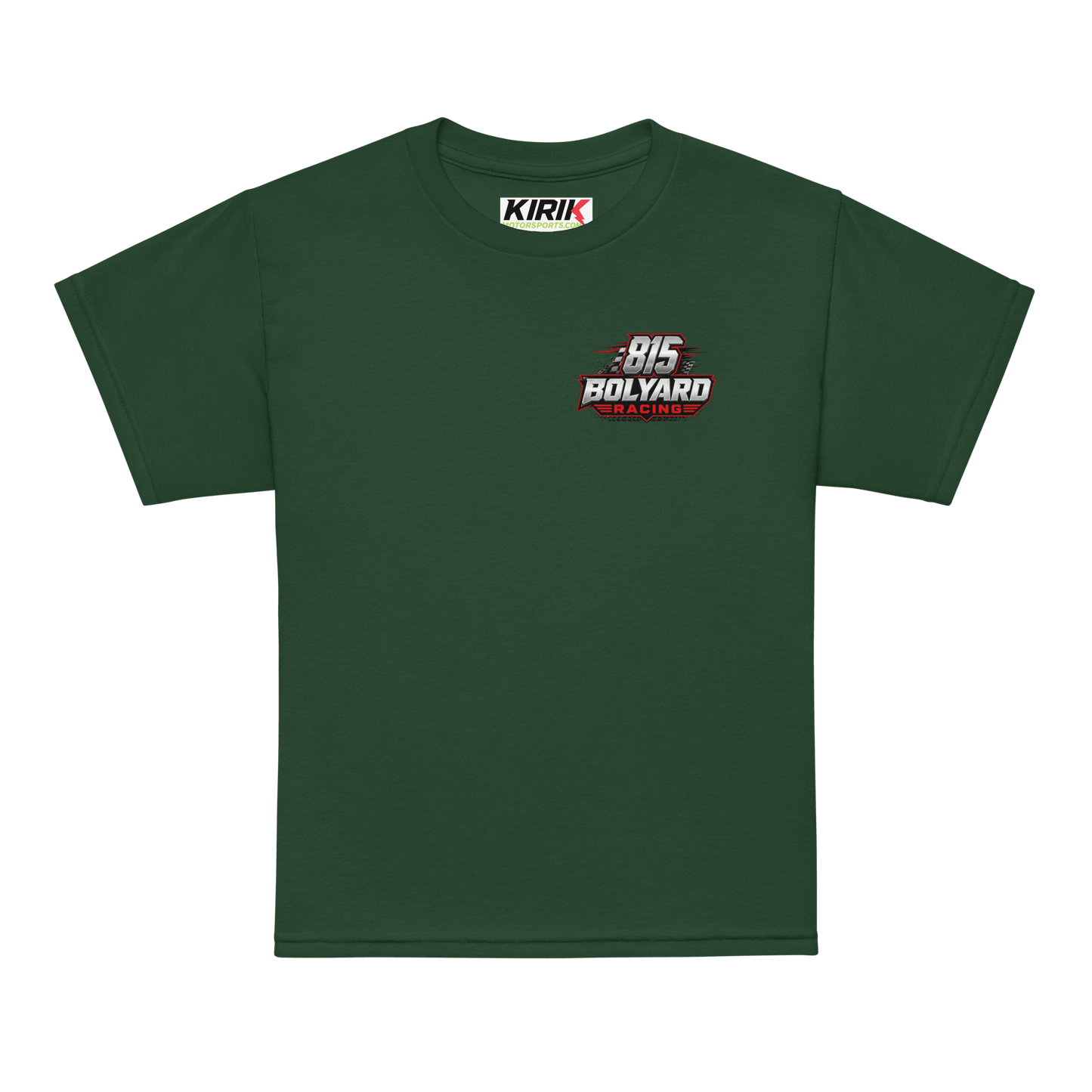 Bolyard Racing Youth tee Forest Green - Kirik Motorsports