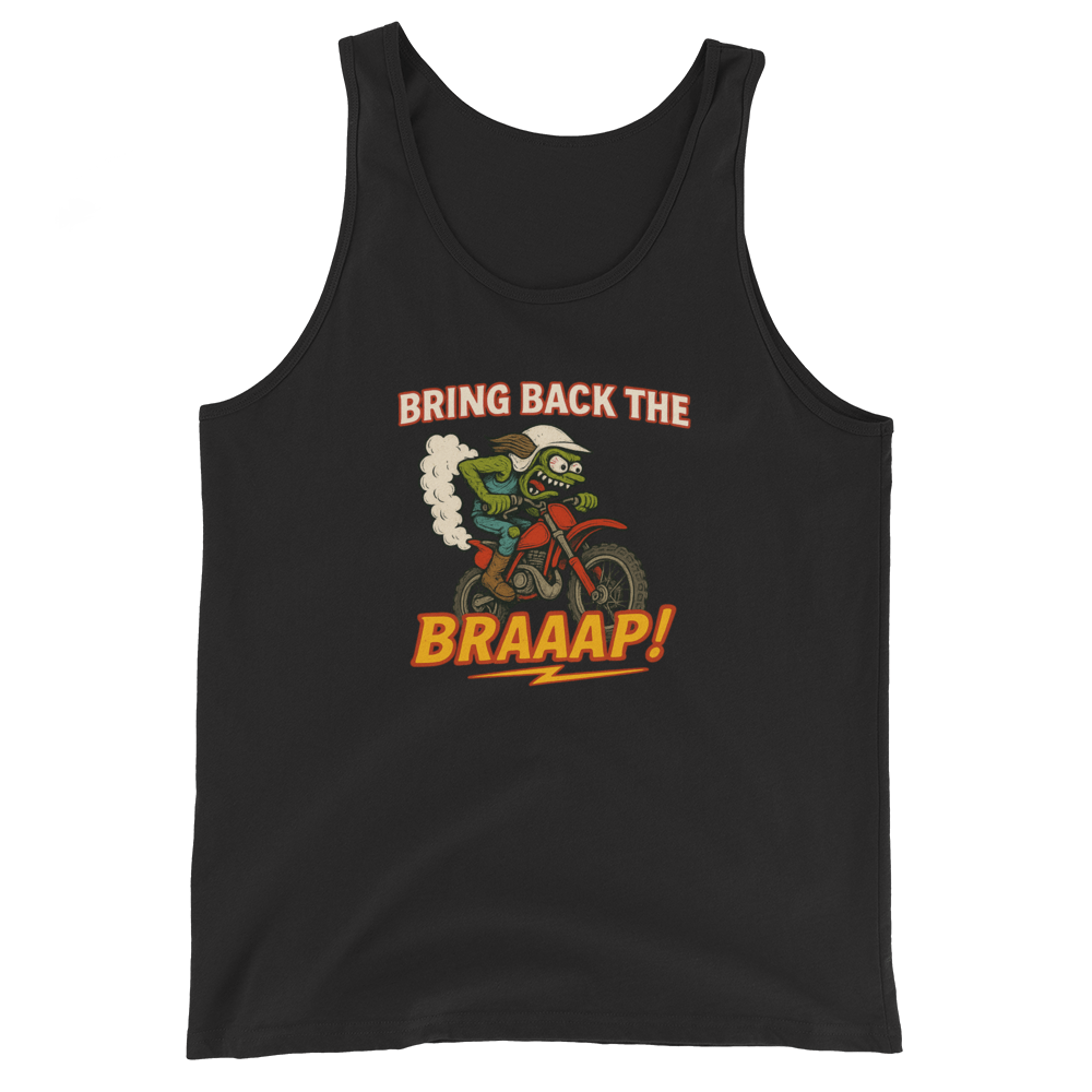 Bring the Braap Tank Black - Kirik Motorsports