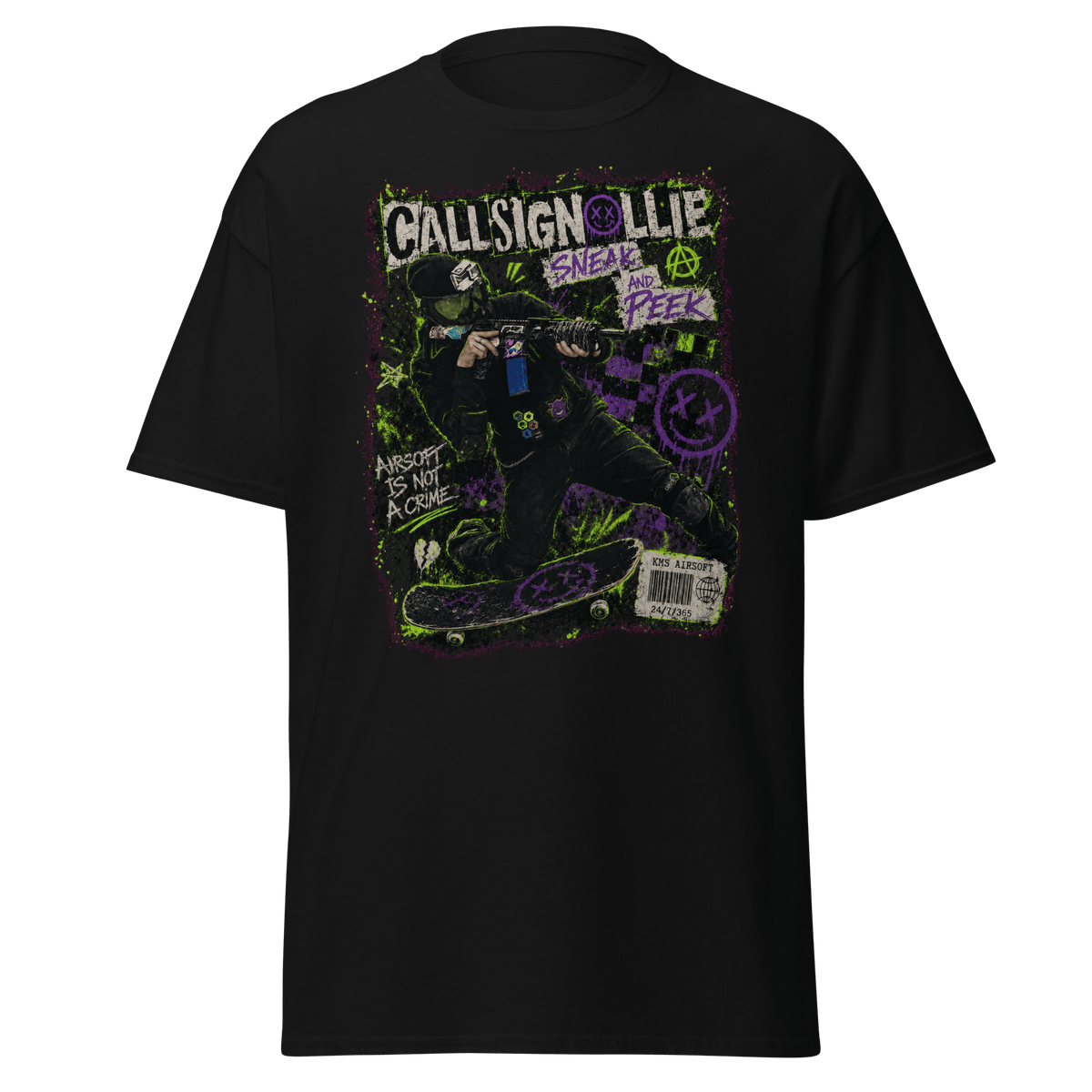 CallsignOllie tee Black - Kirik Motorsports