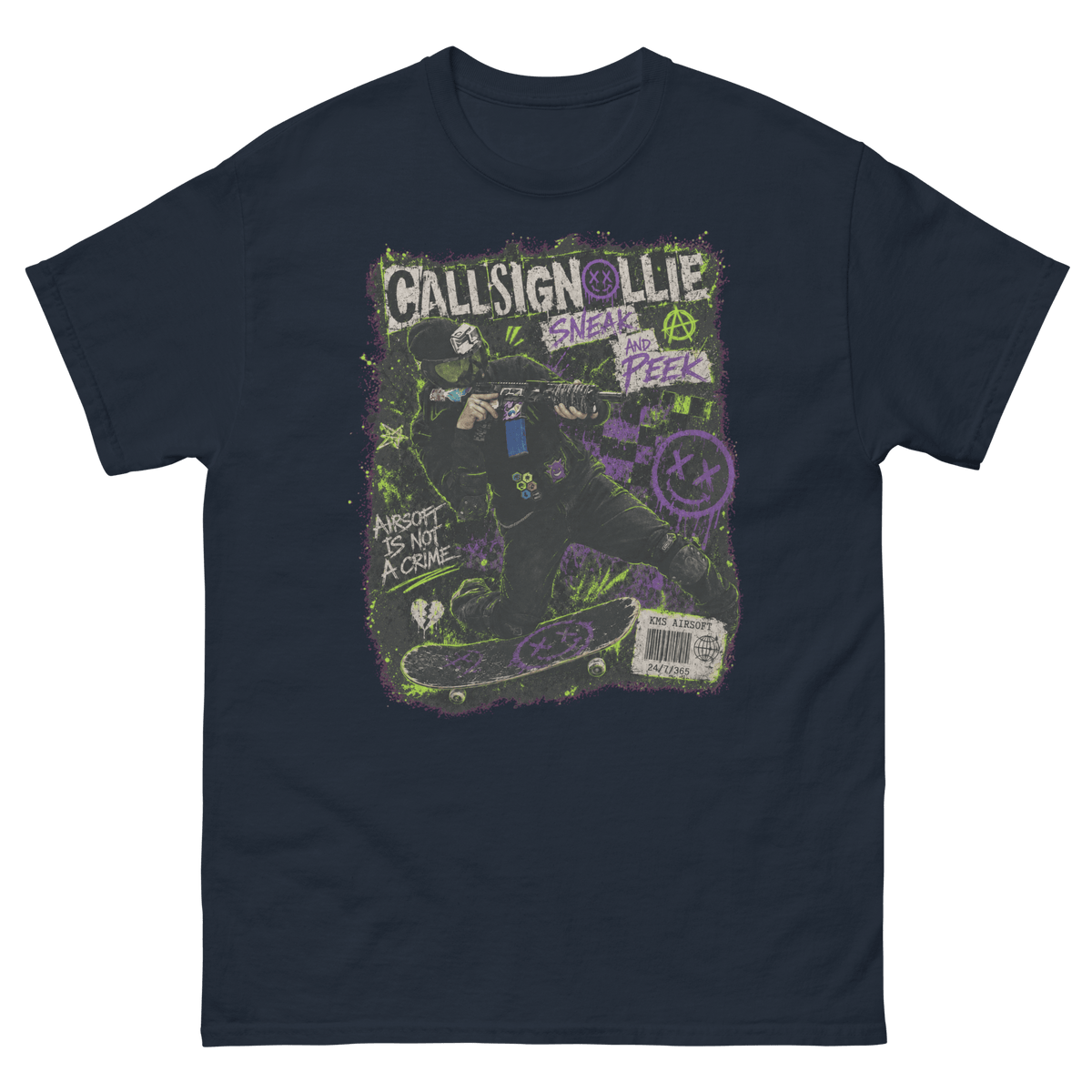 CallsignOllie tee Navy - Kirik Motorsports