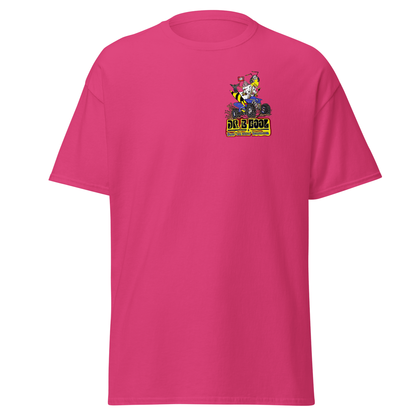 Dr. B Cool classic tee Heliconia - Kirik Motorsports