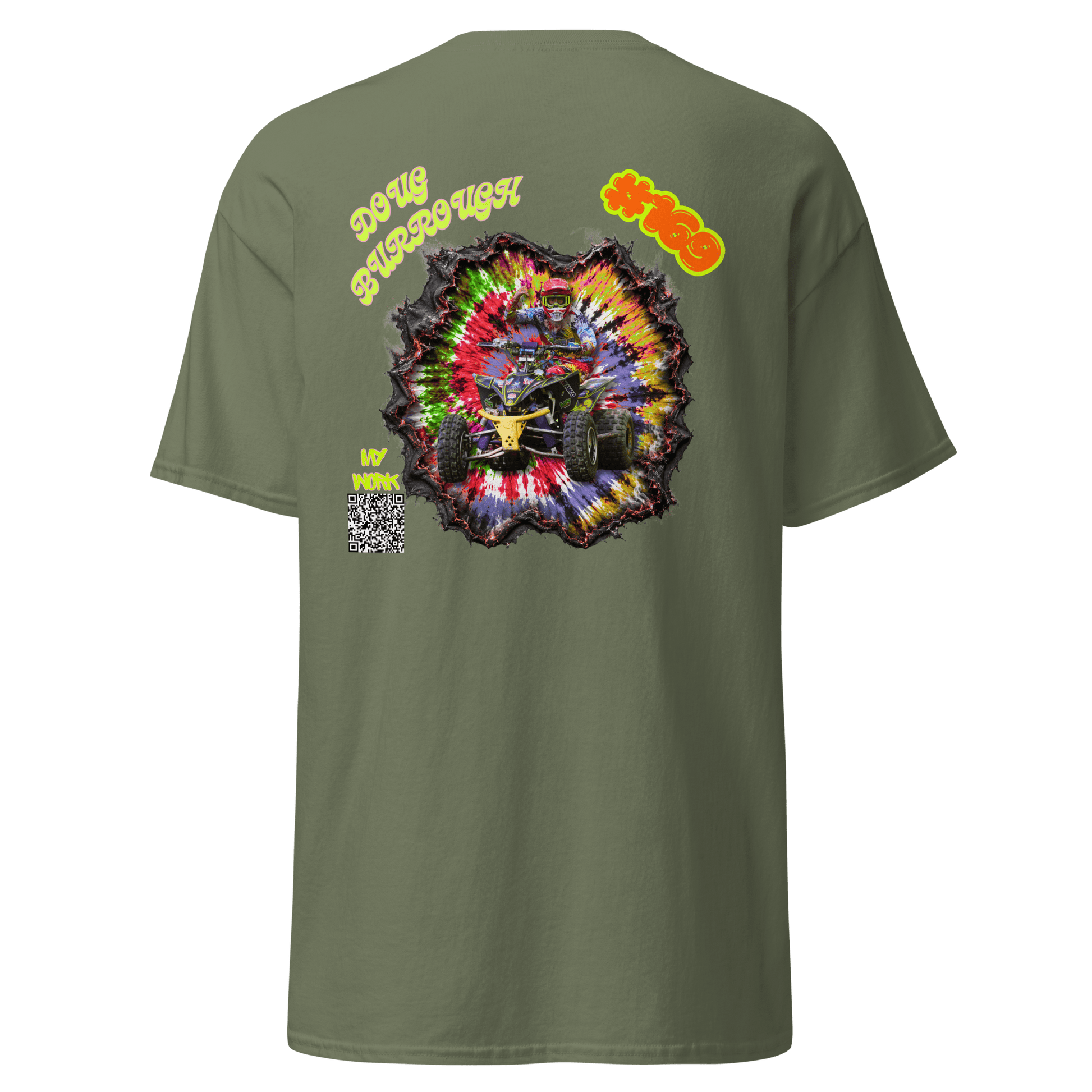 Dr. B Cool classic tee Military Green - Kirik Motorsports