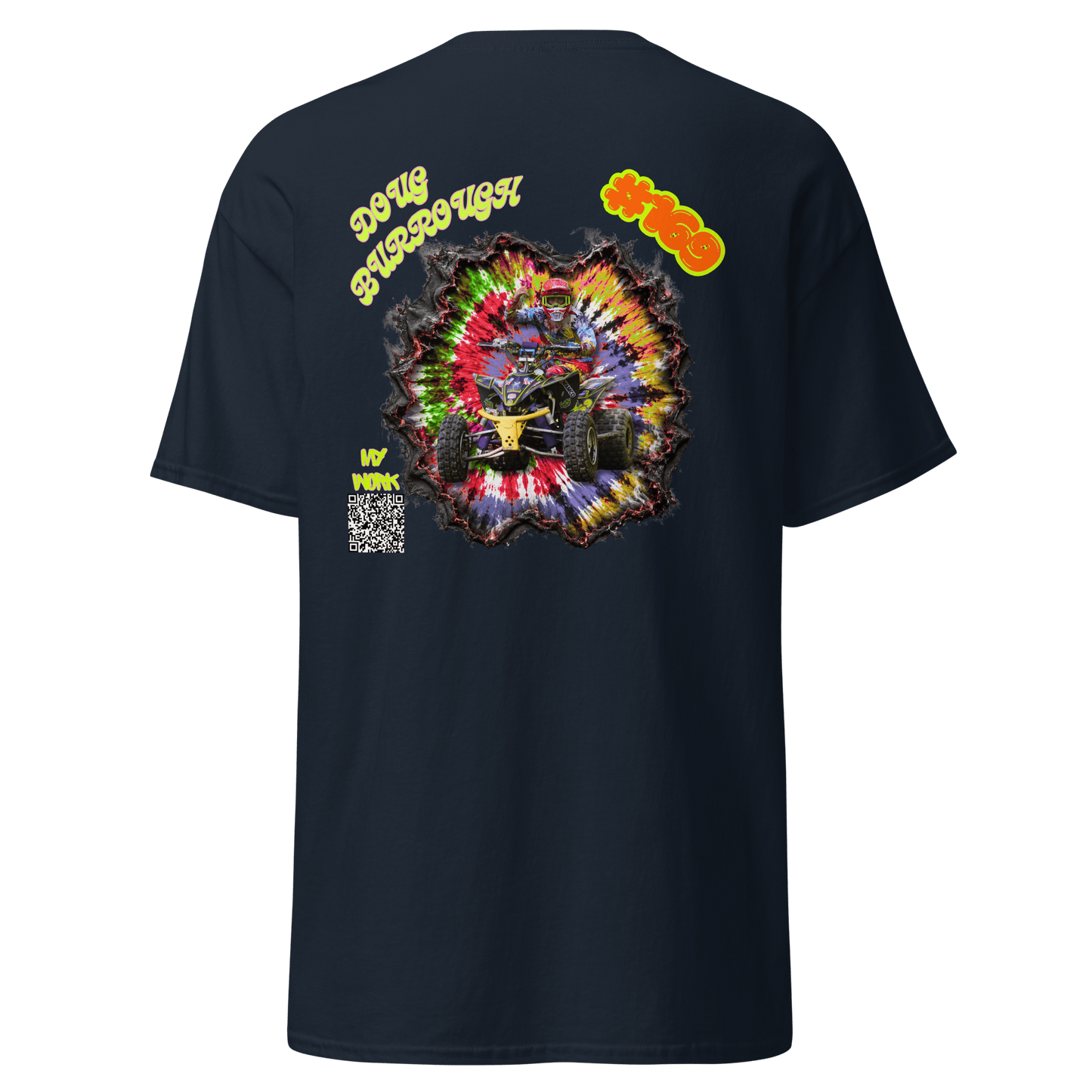 Dr. B Cool classic tee Navy - Kirik Motorsports