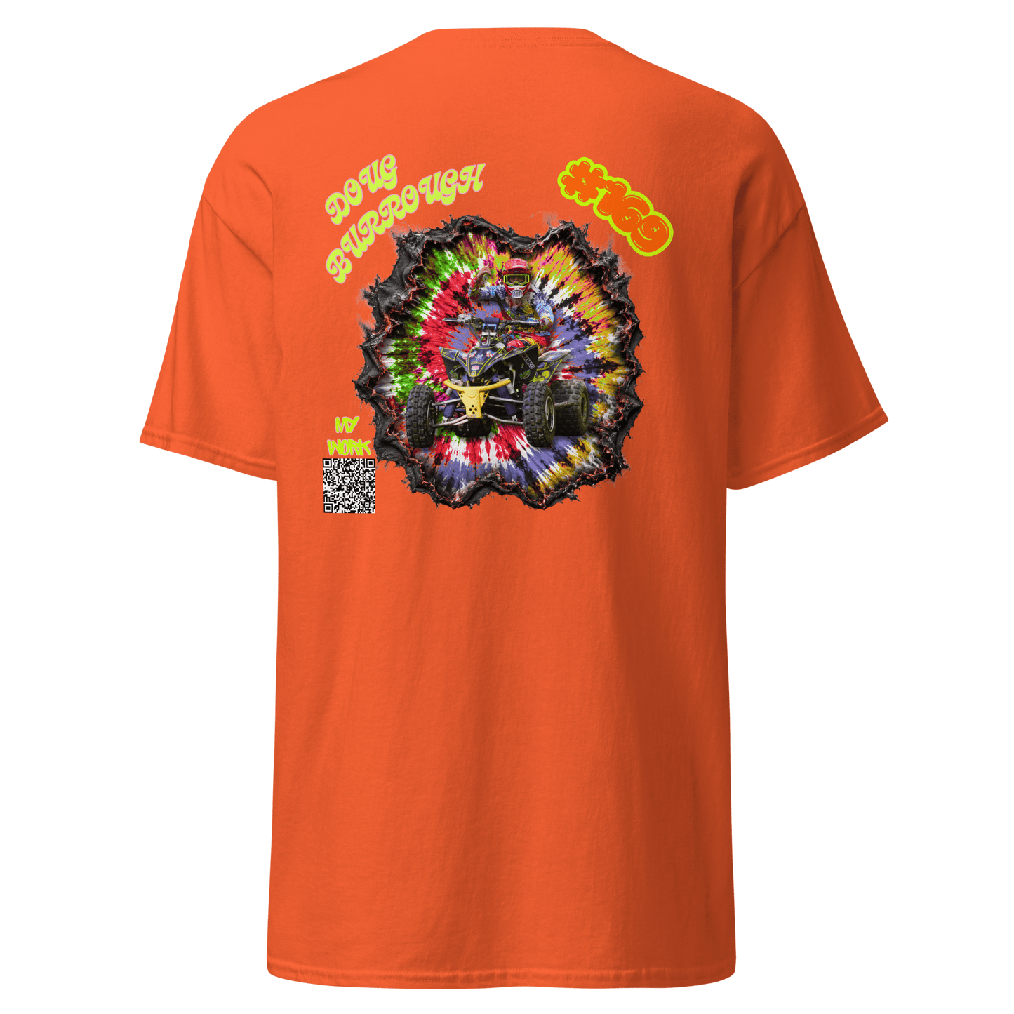 Dr. B Cool classic tee Orange - Kirik Motorsports