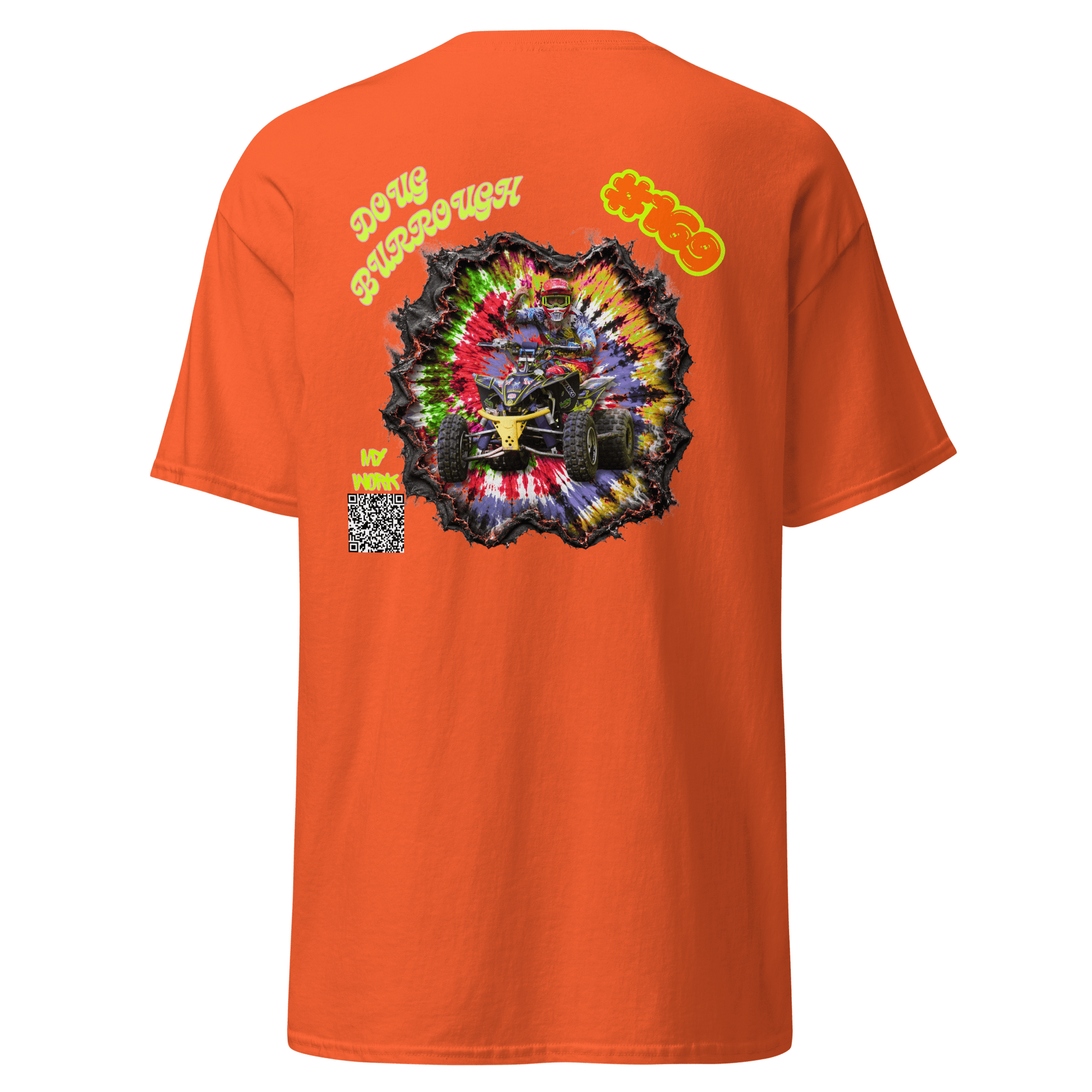 Dr. B Cool classic tee Orange - Kirik Motorsports