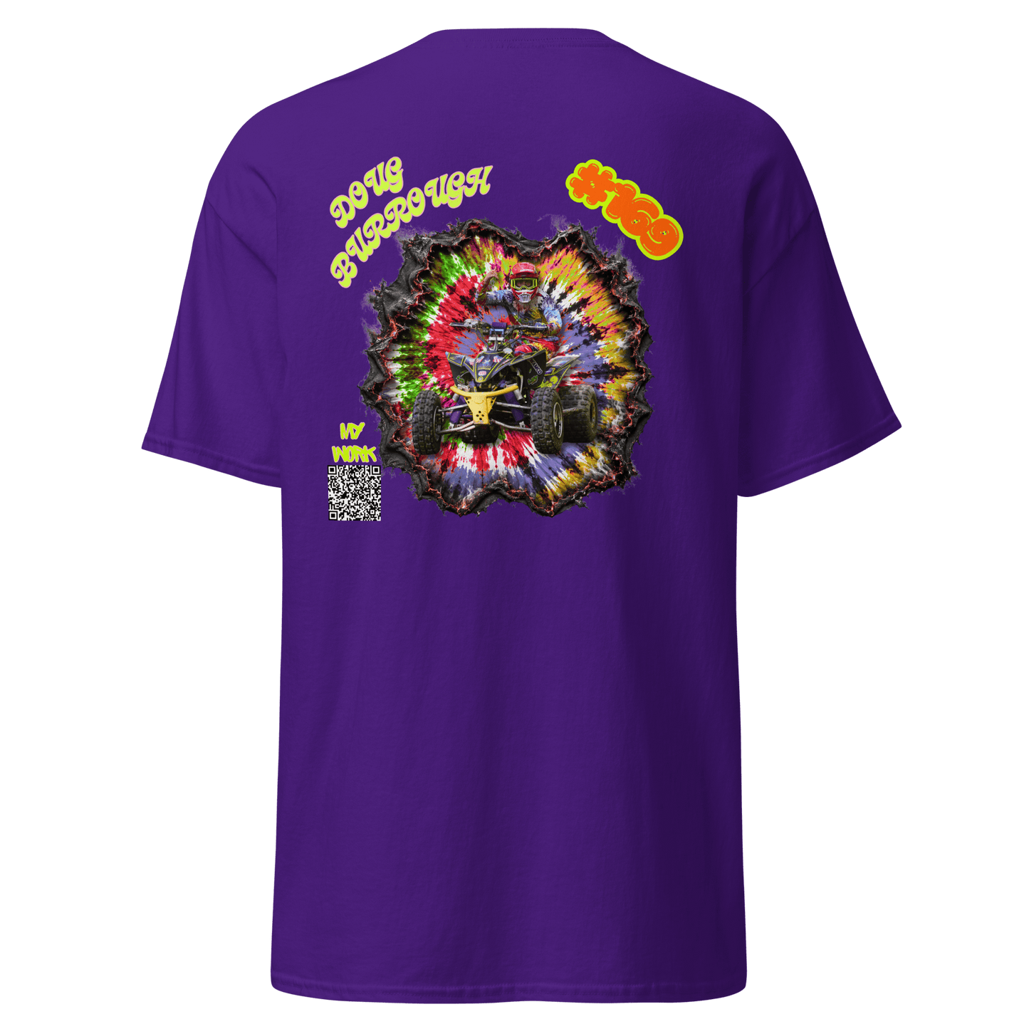 Dr. B Cool classic tee Purple - Kirik Motorsports
