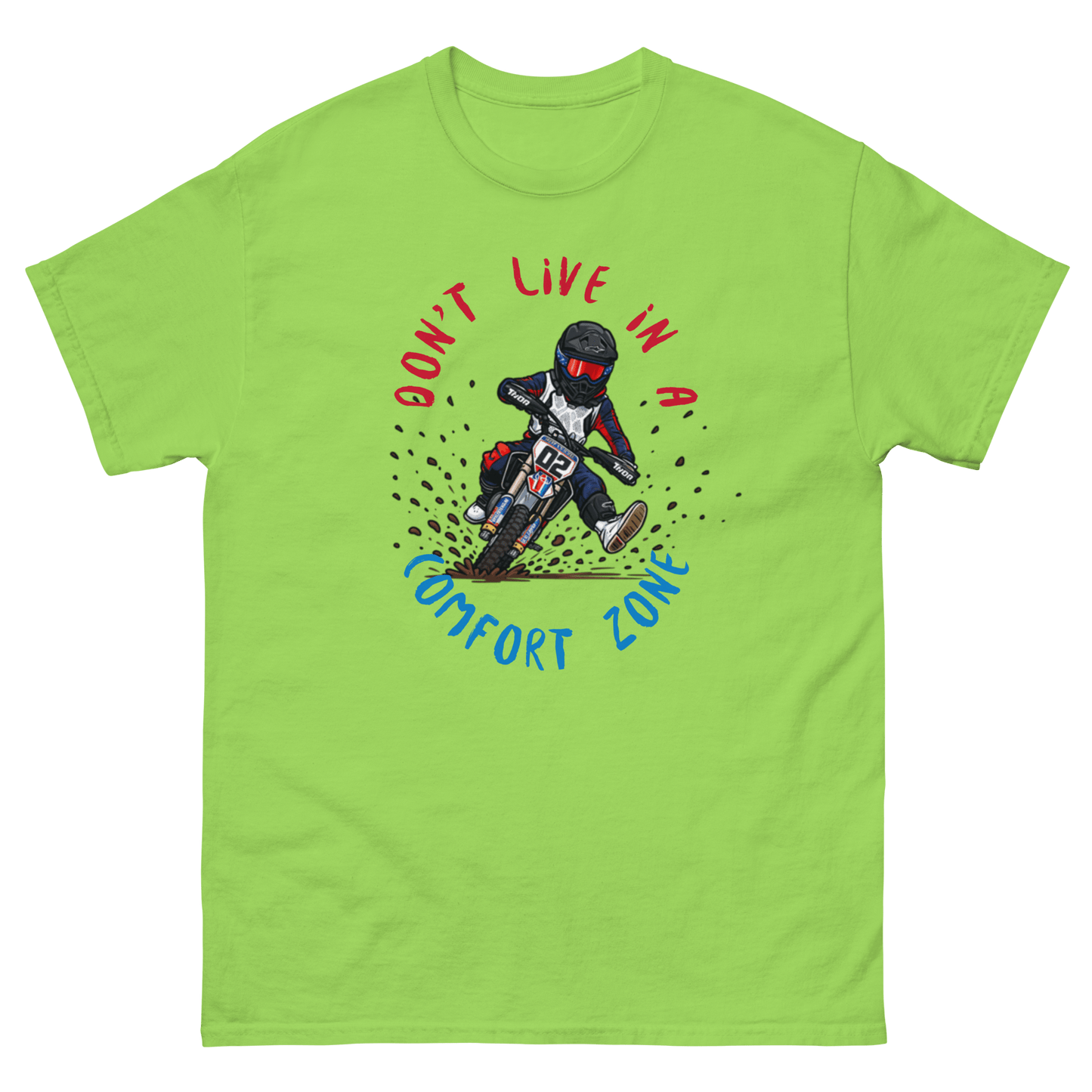 Fast Eddy Adult Tee Lime - Kirik Motorsports