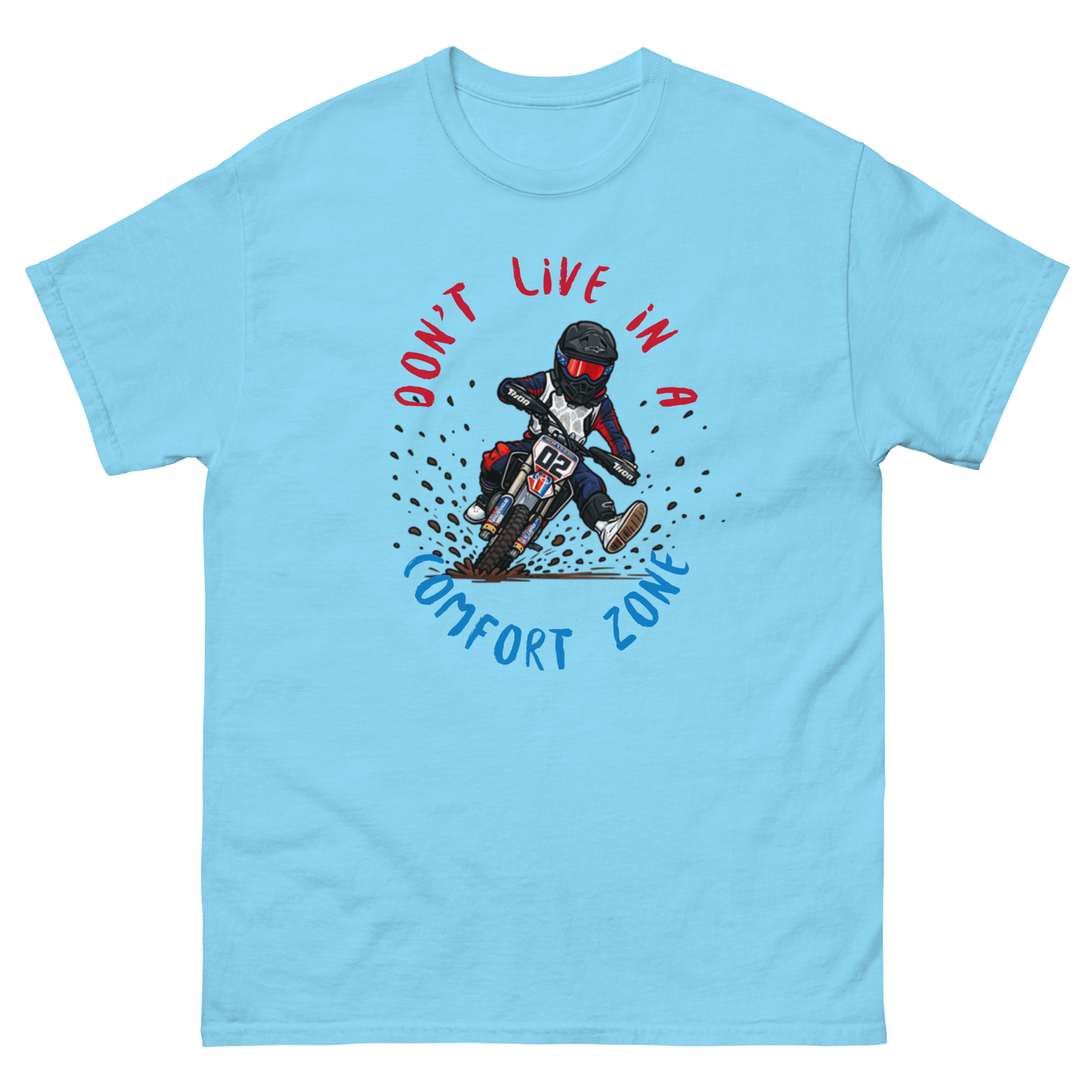 Fast Eddy Adult Tee Sky - Kirik Motorsports