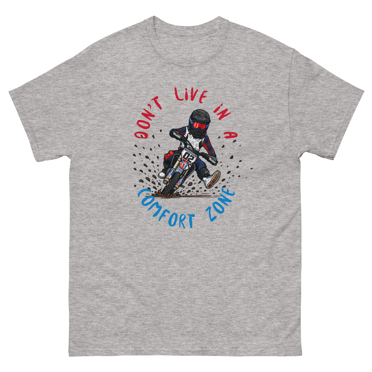 Fast Eddy Adult Tee Sport Grey - Kirik Motorsports