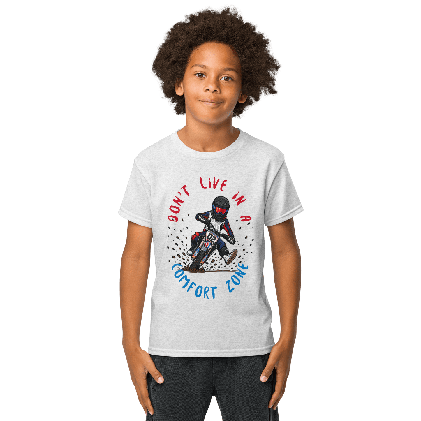 Fast Eddy Youth Tee Ash - Kirik Motorsports