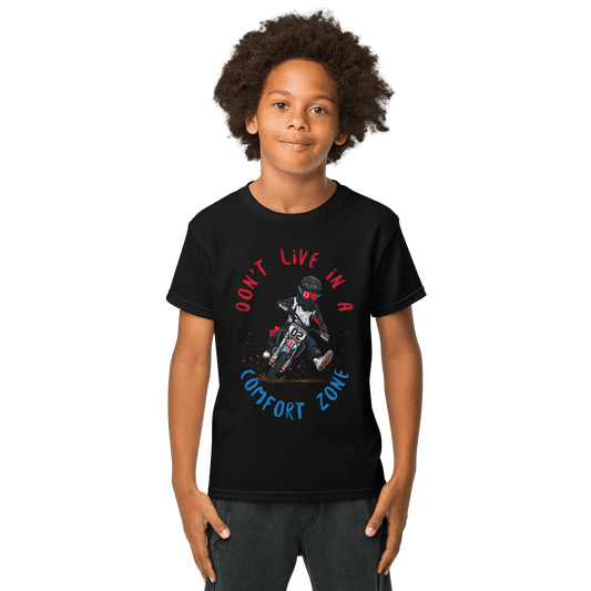 Fast Eddy Youth Tee Black - Kirik Motorsports