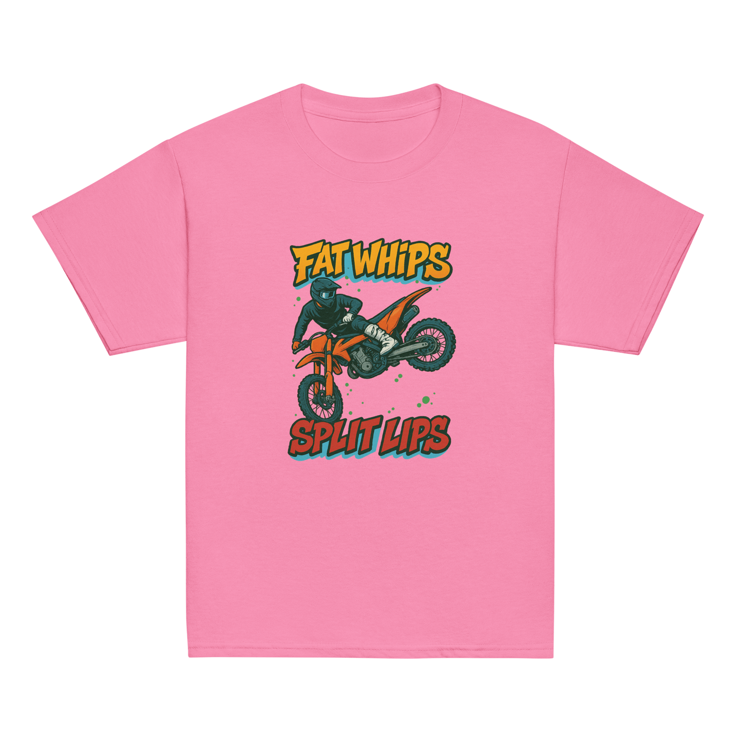 Fat Whip Youth tee Azalea - Kirik Motorsports