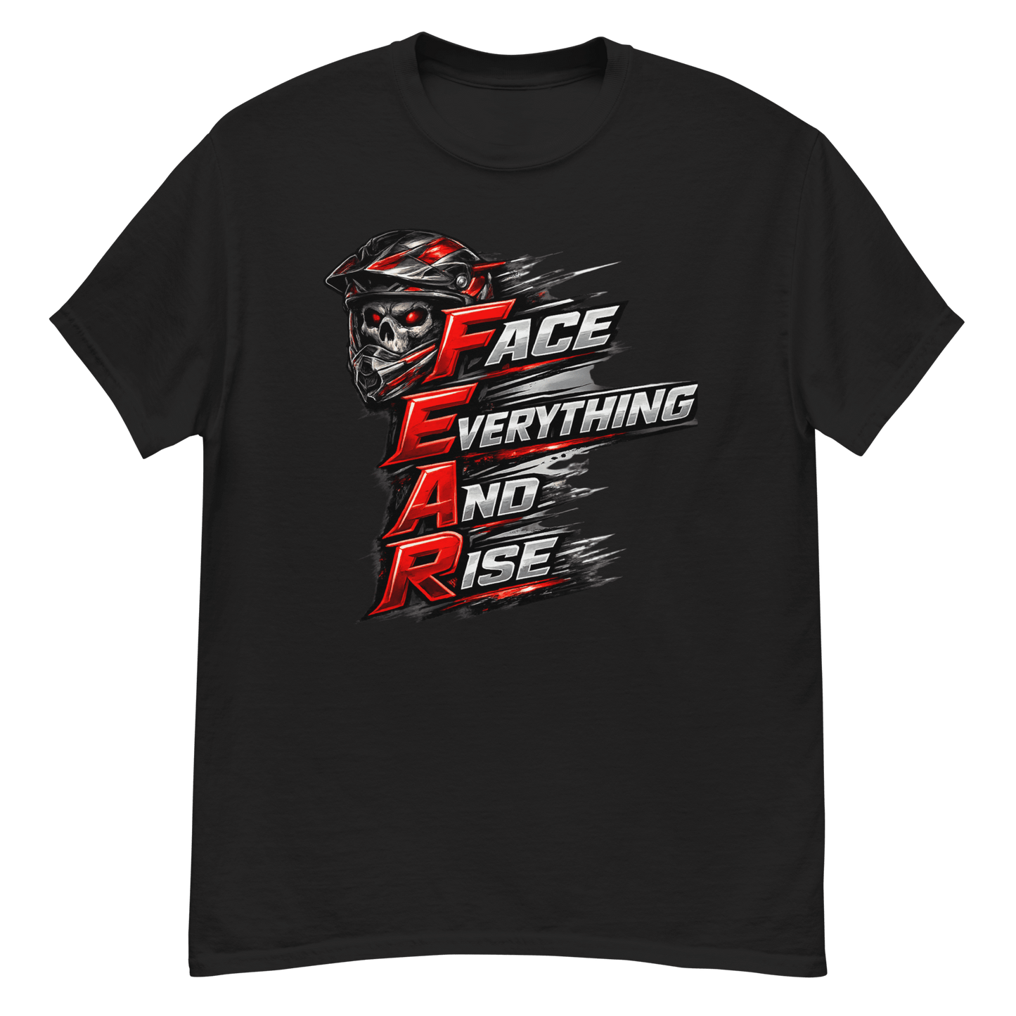 FEAR Adult Tee Black - Kirik Motorsports