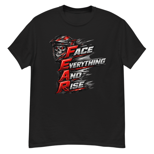 FEAR Adult Tee Black - Kirik Motorsports