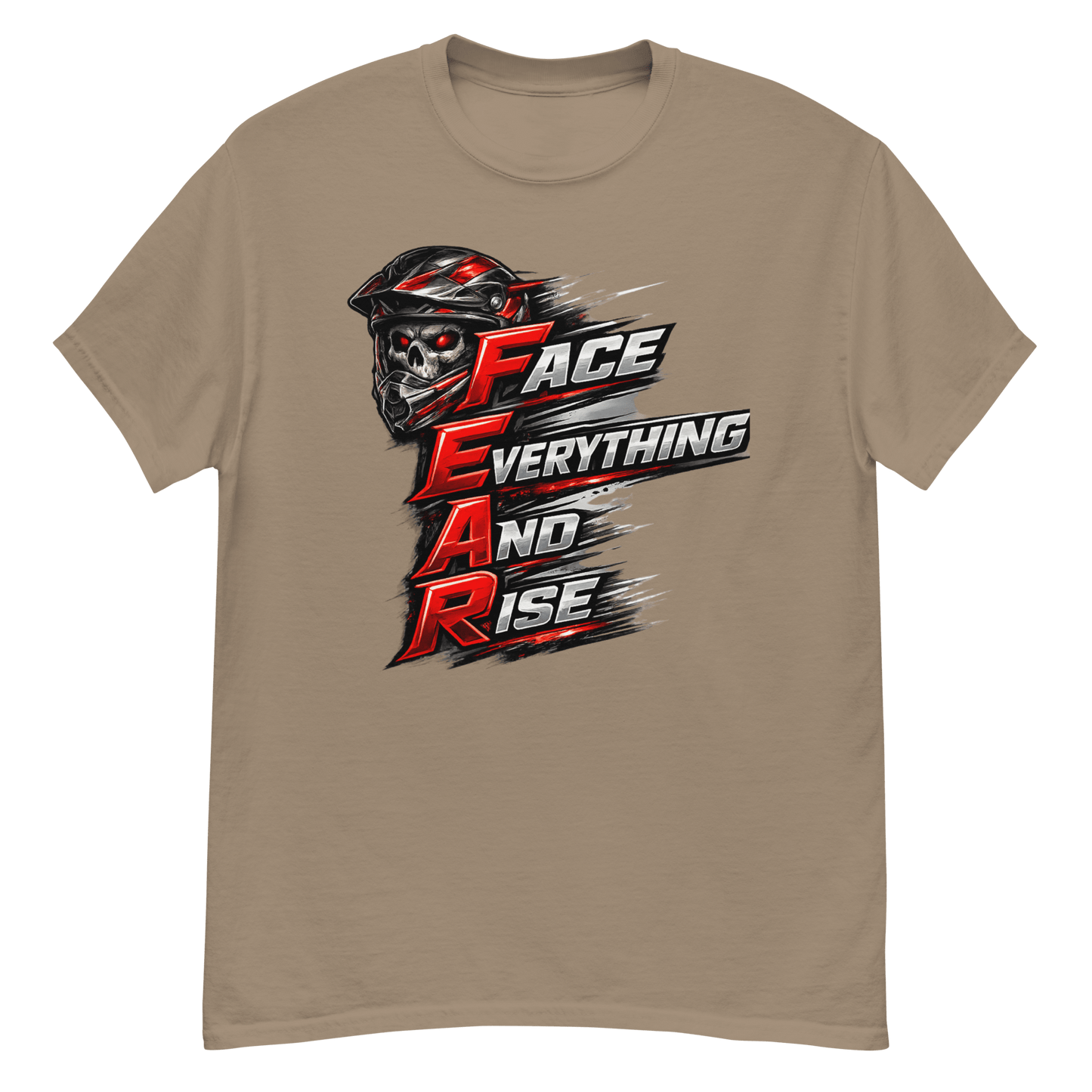 FEAR Adult Tee Brown Savana - Kirik Motorsports
