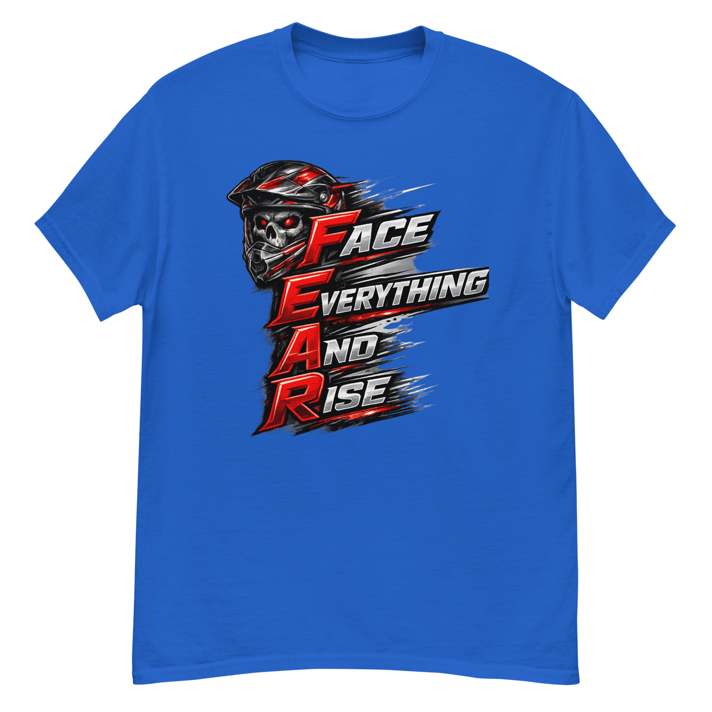 FEAR Adult Tee Royal - Kirik Motorsports