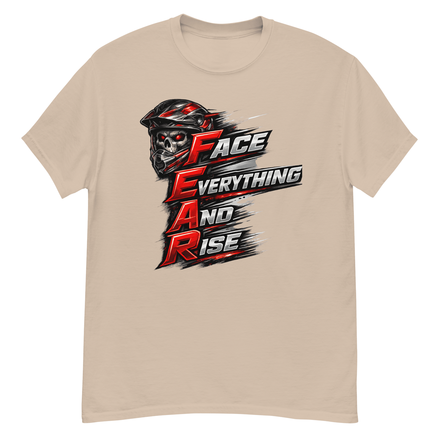 FEAR Adult Tee Sand - Kirik Motorsports