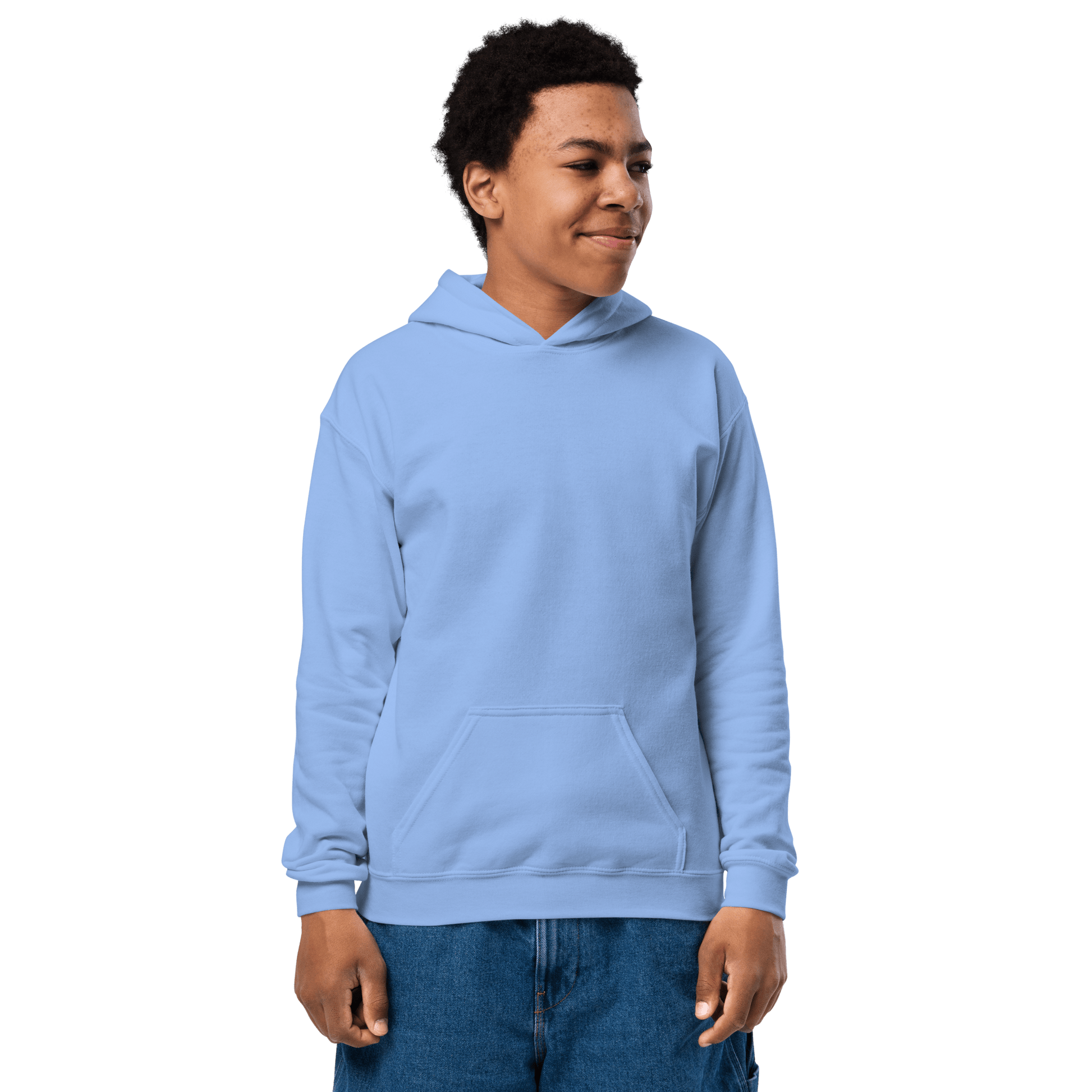 Feral Badger Hoodie Carolina Blue - Kirik Motorsports