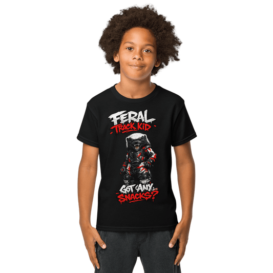 Feral Badger Tee Black - Kirik Motorsports