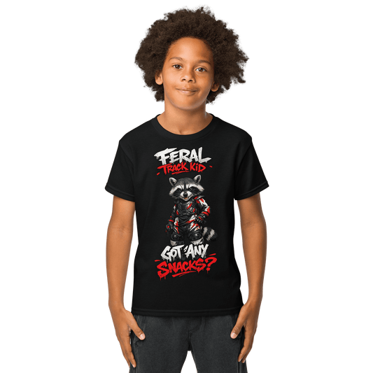 Feral Racoon Tee Black - Kirik Motorsports