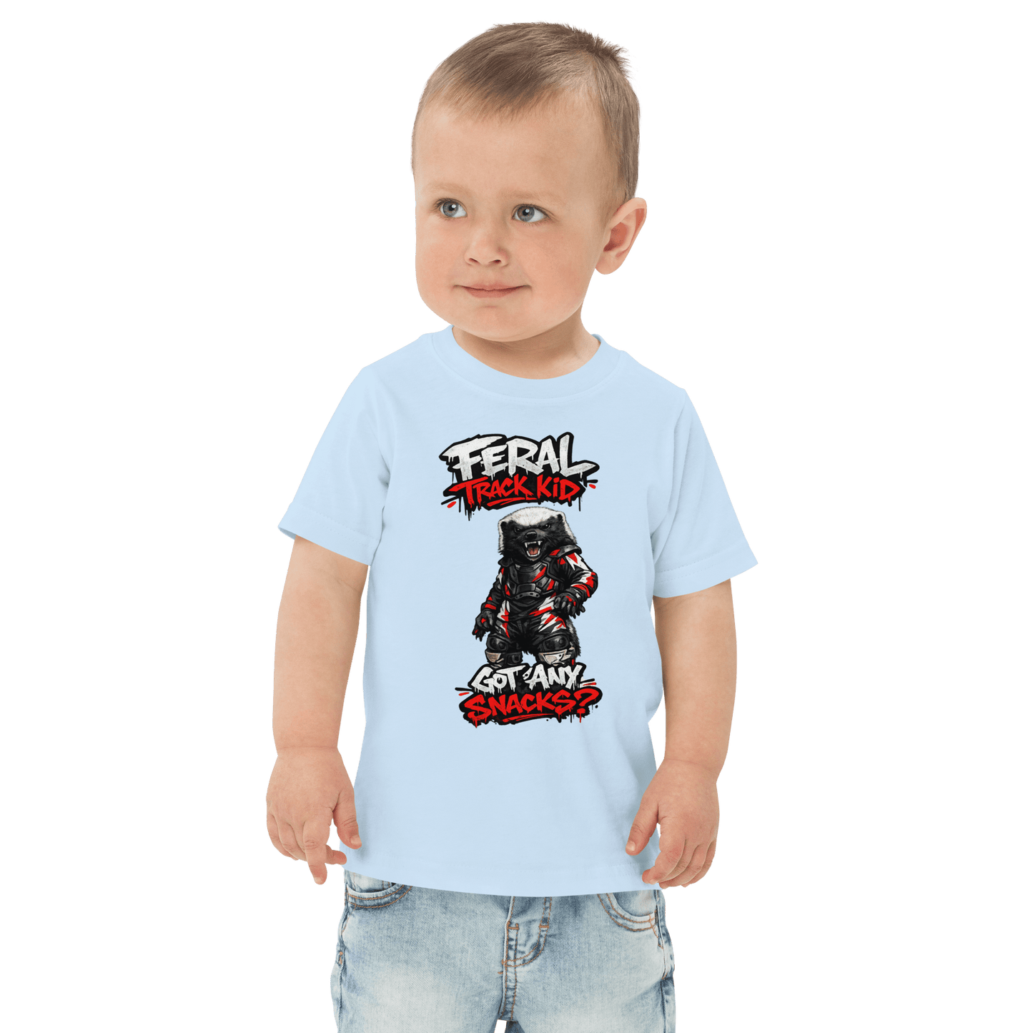 Feral Toddler t-shirt Light Blue - Kirik Motorsports