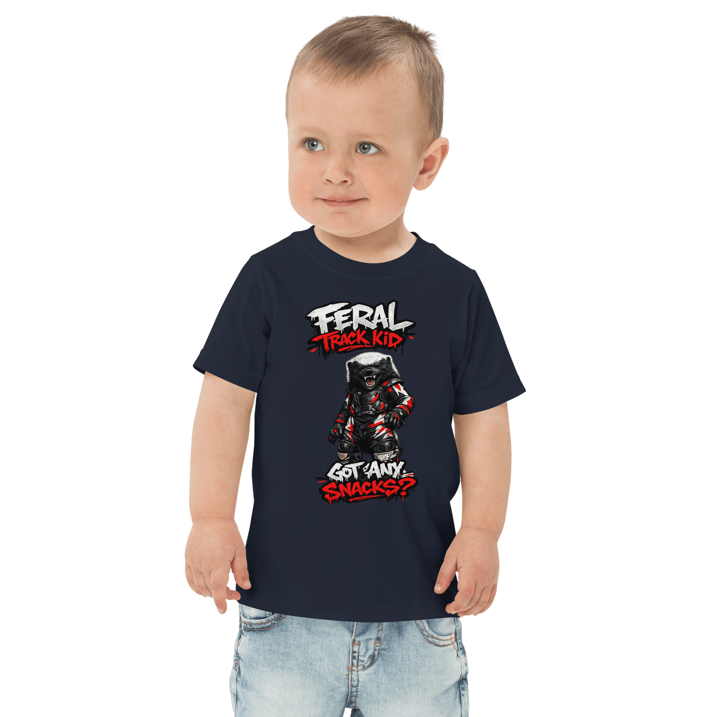 Feral Toddler t-shirt Navy - Kirik Motorsports
