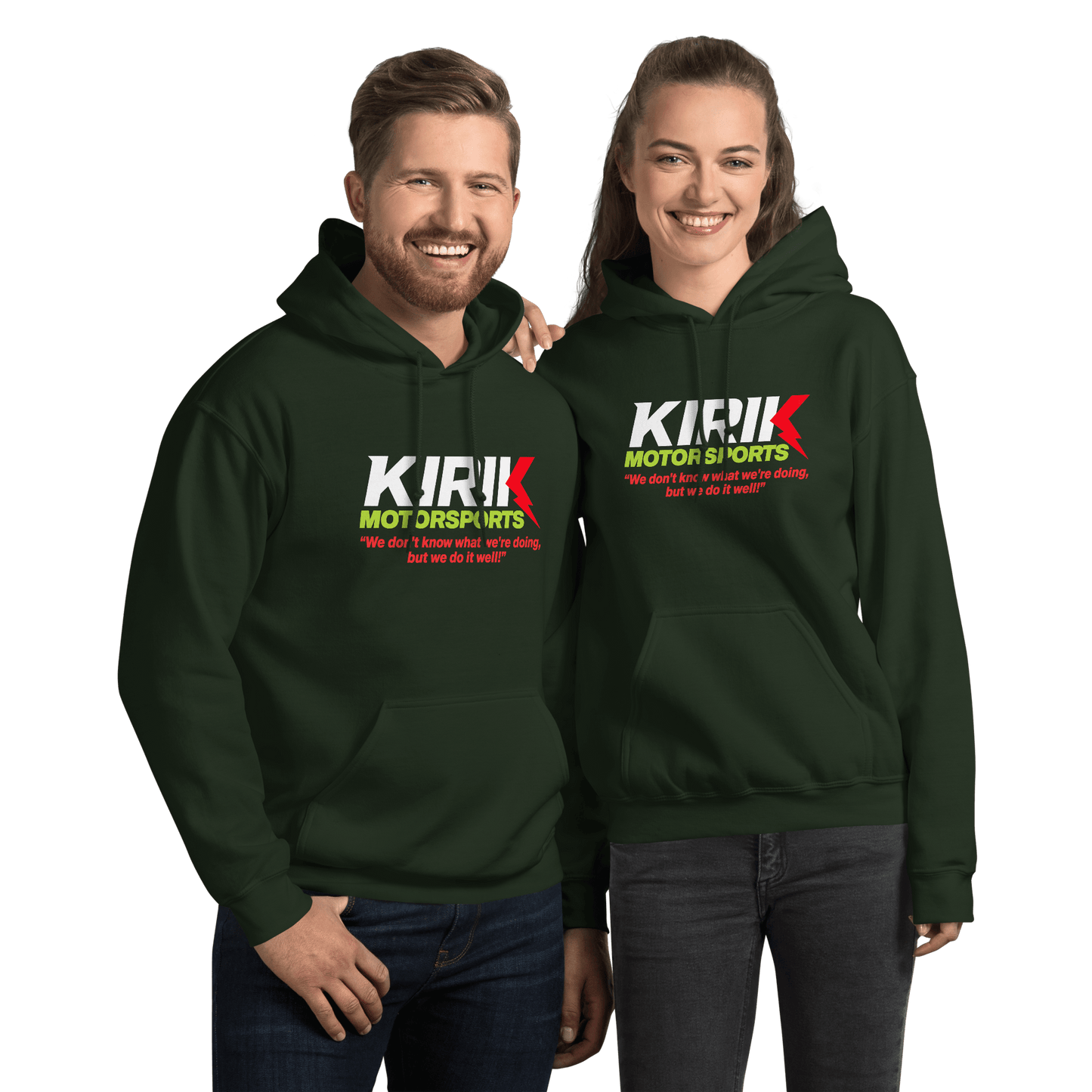 Kirik Hoodie Forest Green - Kirik Motorsports