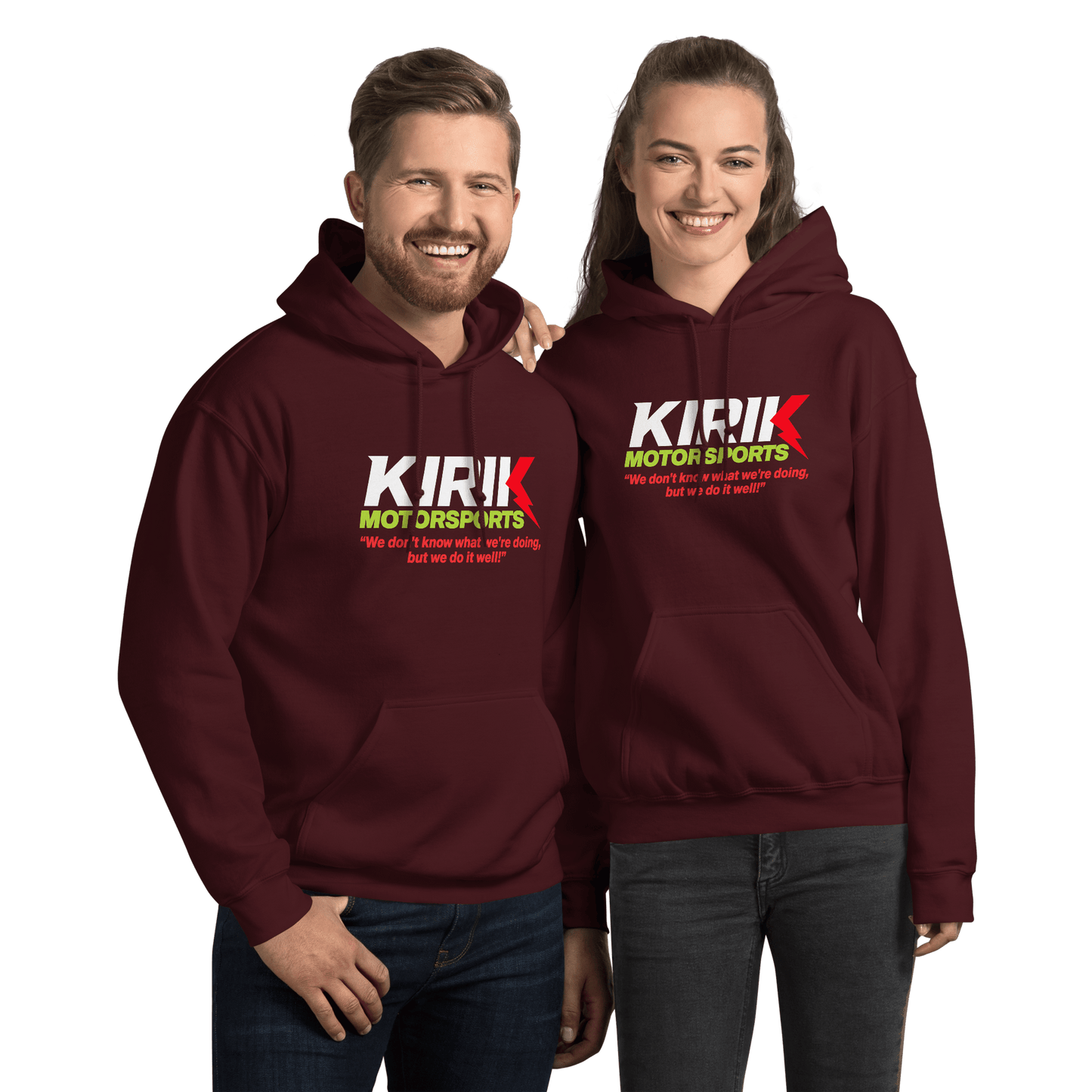 Kirik Hoodie Maroon - Kirik Motorsports