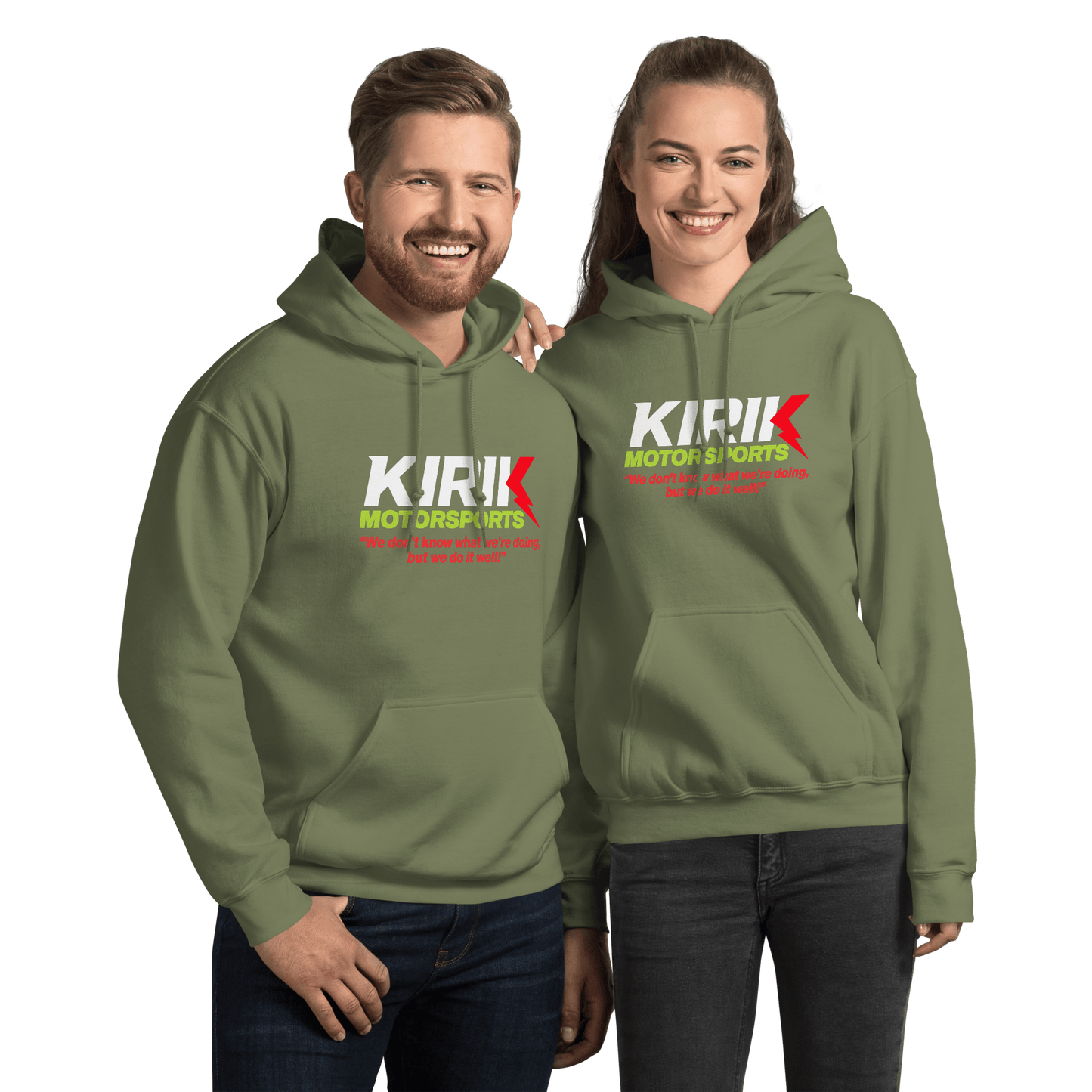 Kirik Hoodie Military Green - Kirik Motorsports