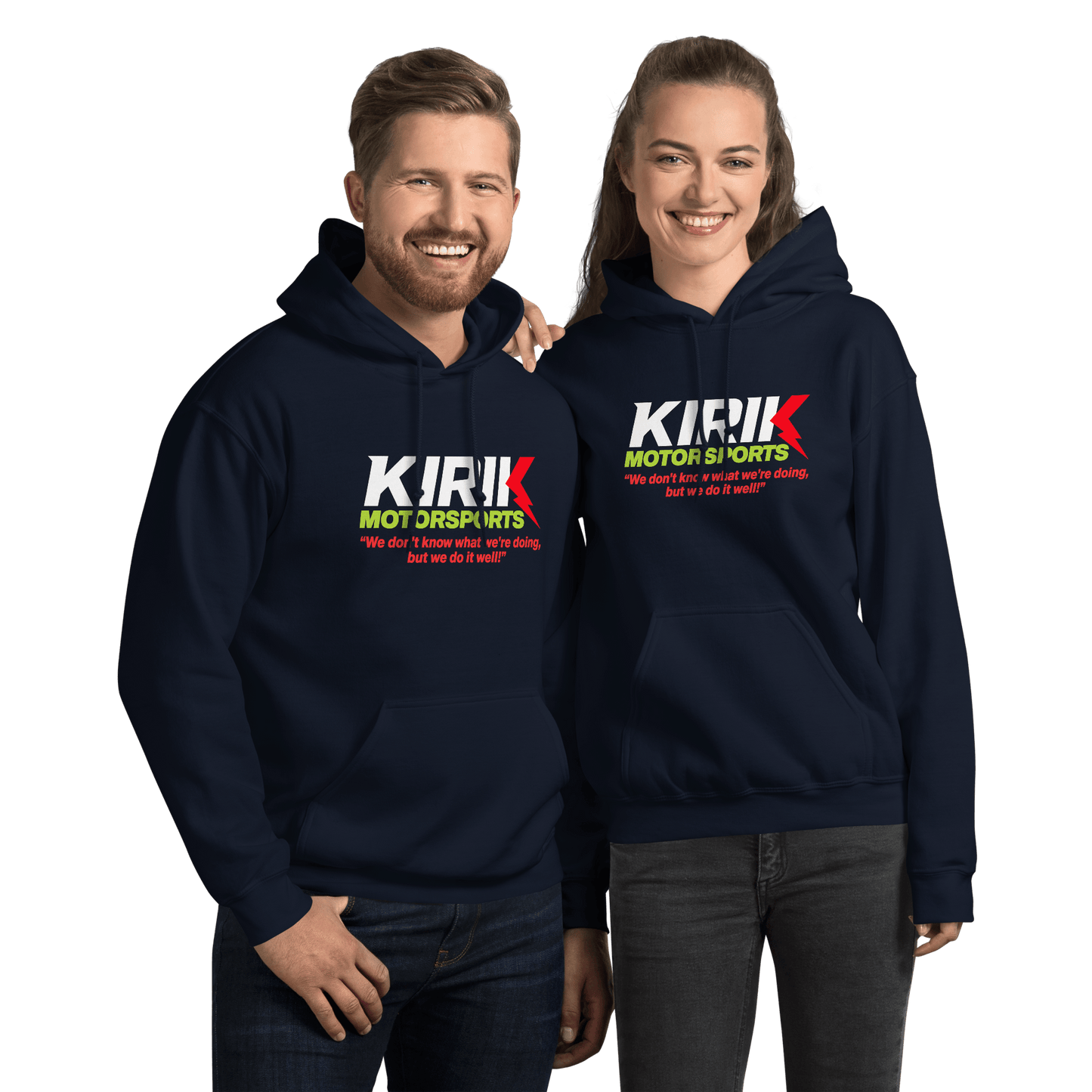 Kirik Hoodie Navy - Kirik Motorsports