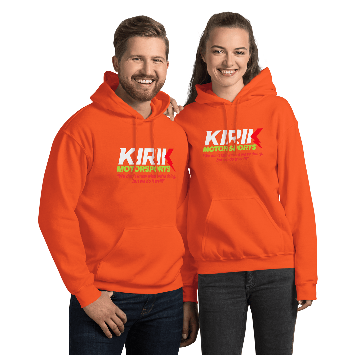 Kirik Hoodie Orange - Kirik Motorsports