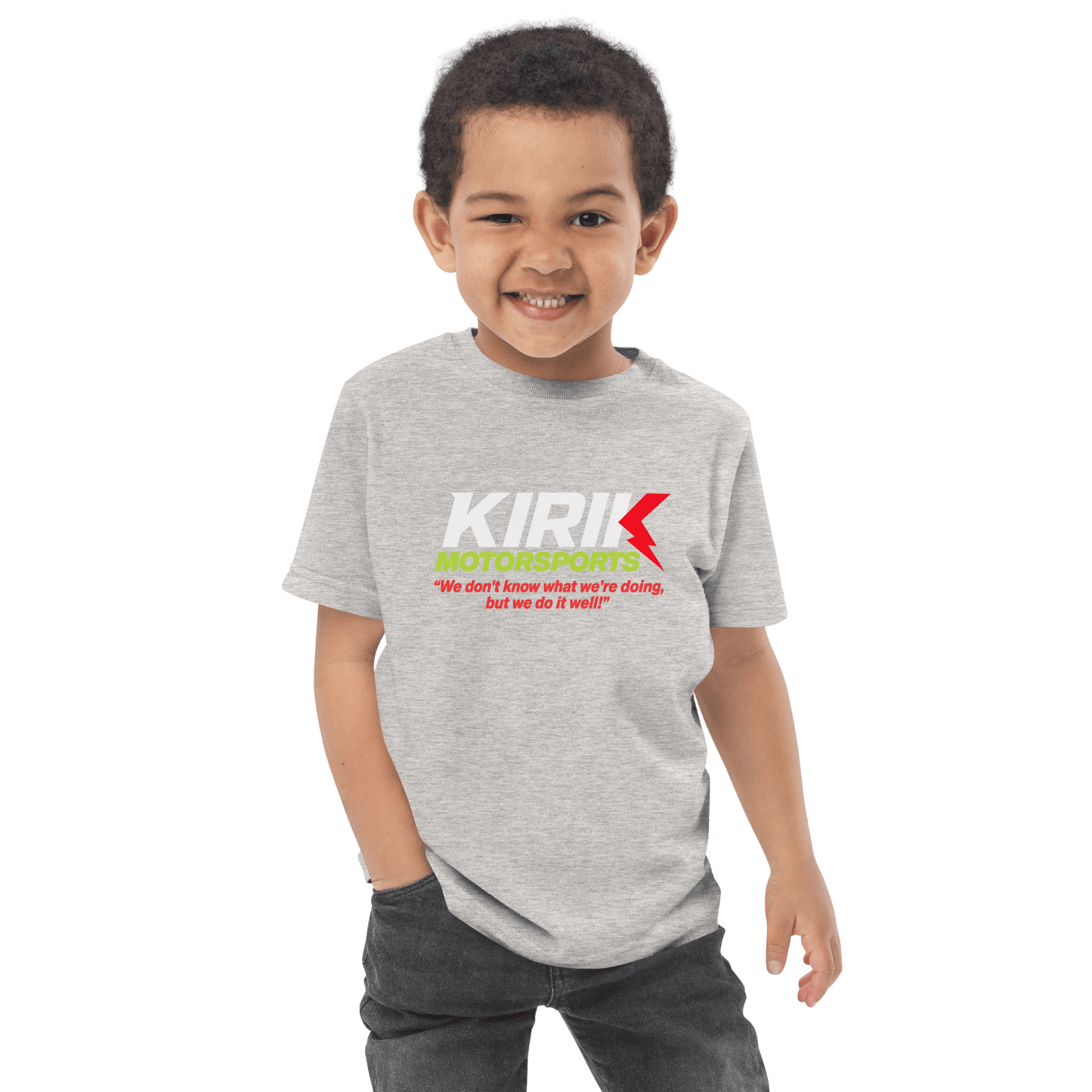 Kirik Toddler jersey t-shirt Heather - Kirik Motorsports