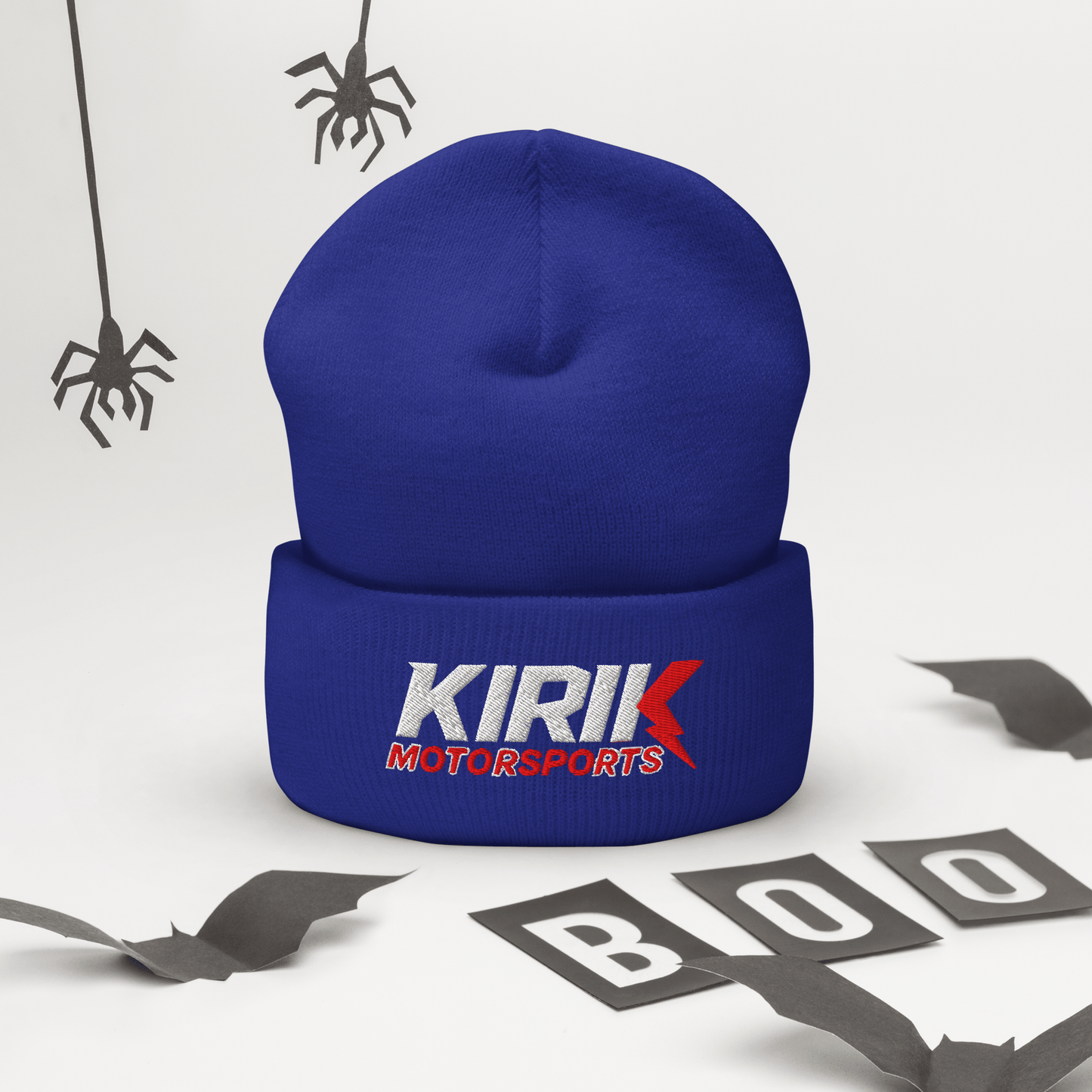 KMS Cuffed Beanie Royal - Kirik Motorsports