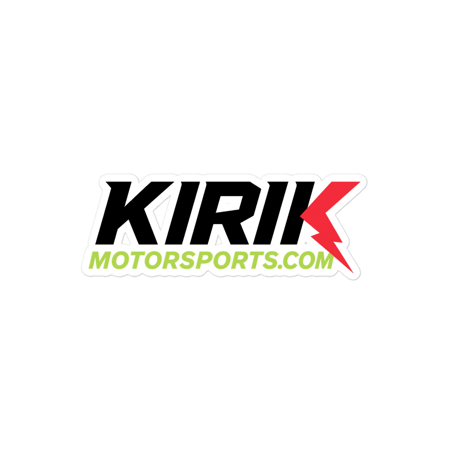 KMS Die - cut stickers 5″×5″ - Kirik Motorsports