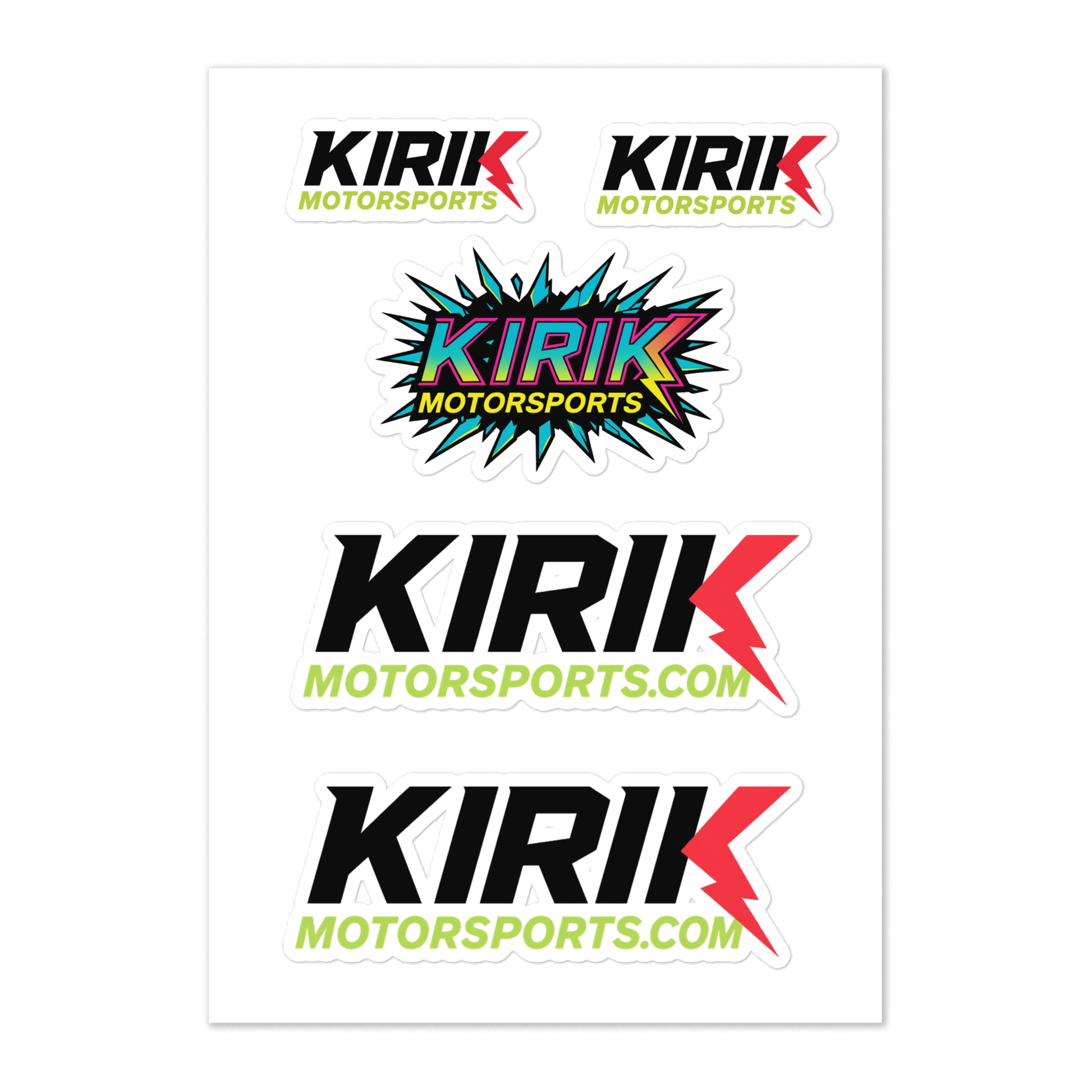 KMS Sticker sheet - Kirik Motorsports