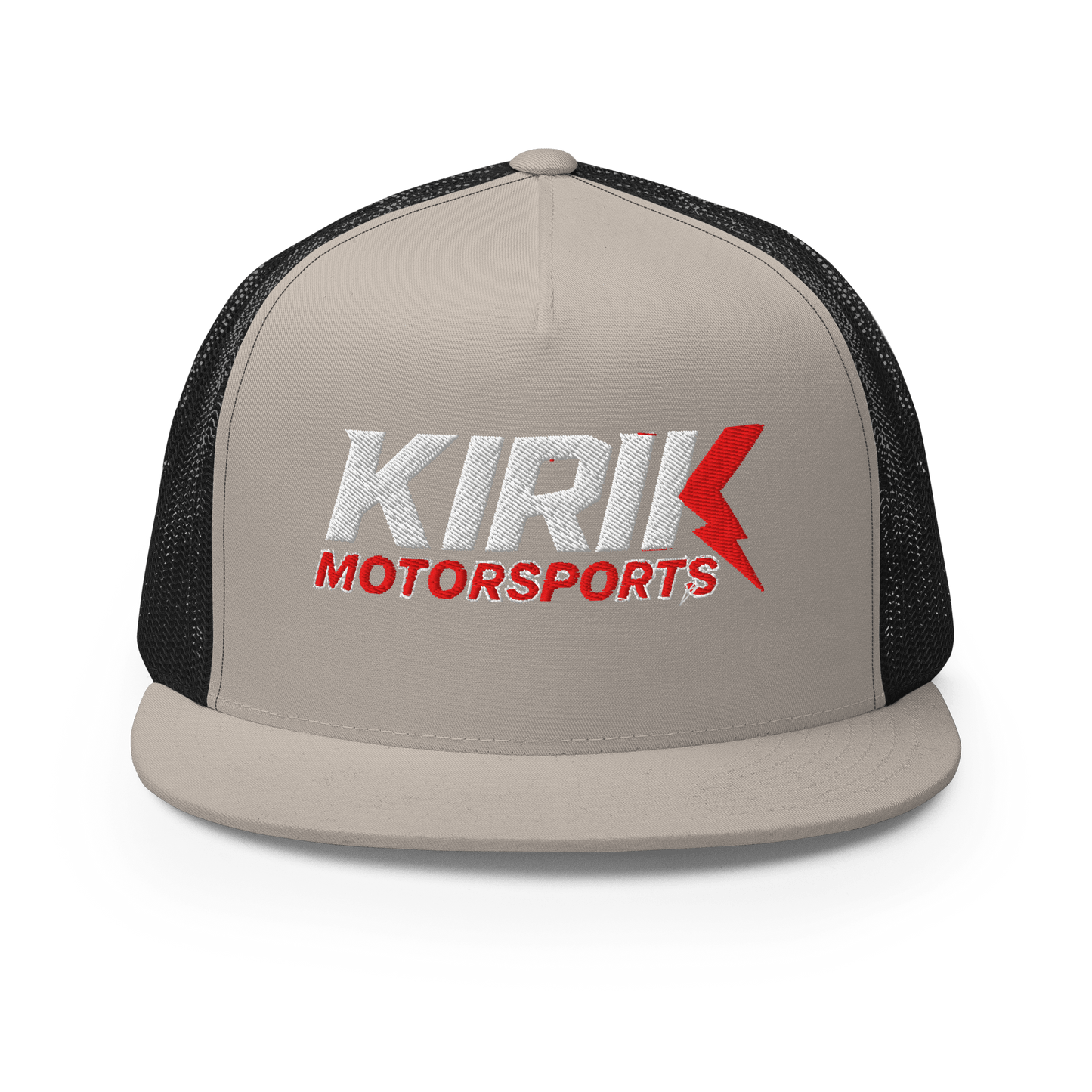 KMS Trucker Cap Silver/ Black - Kirik Motorsports