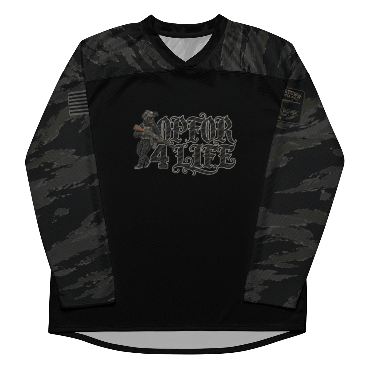 Middletown Militia Black Airsoft Jersey 2XS - Kirik Motorsports