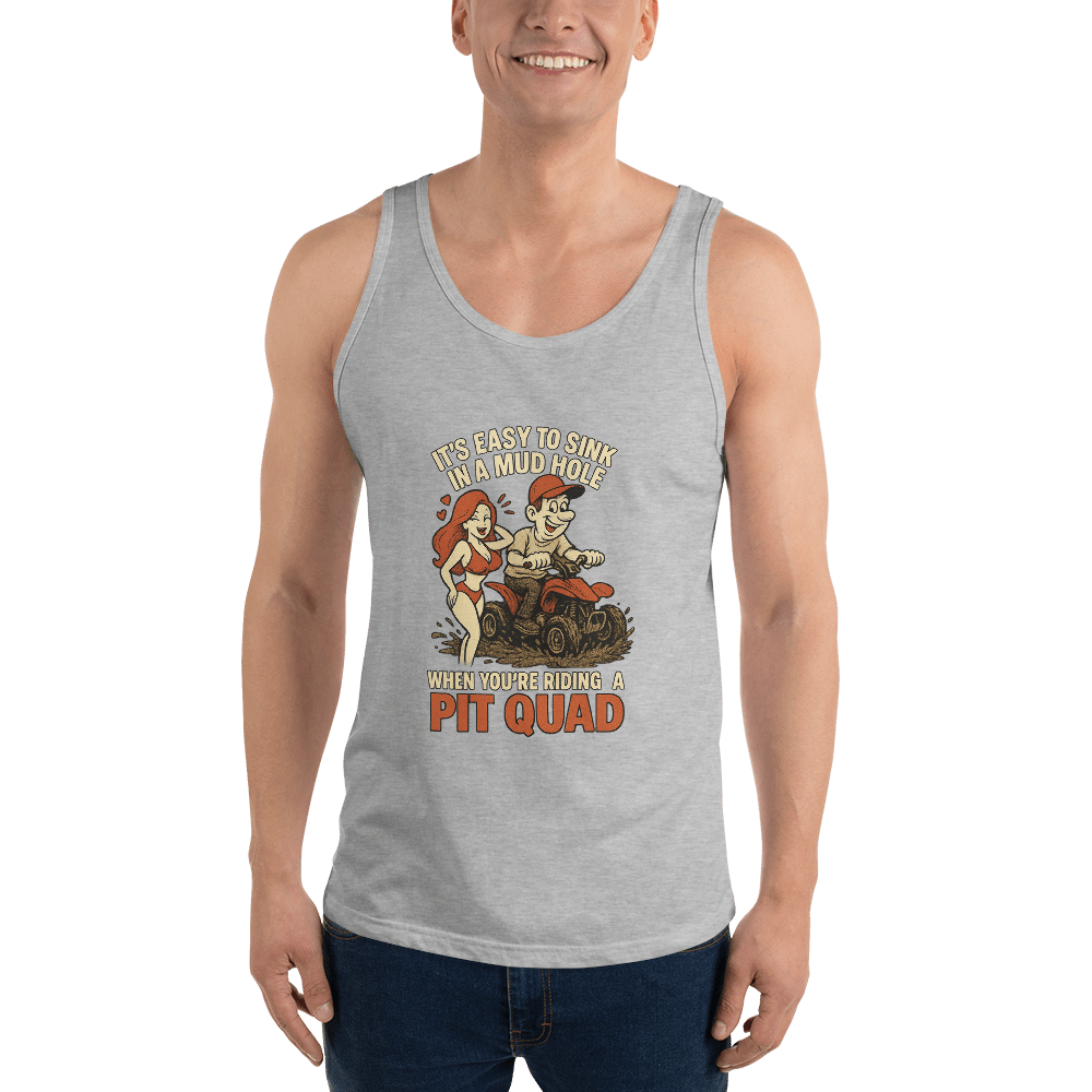 Mudhole Tank Top Athletic Heather - Kirik Motorsports