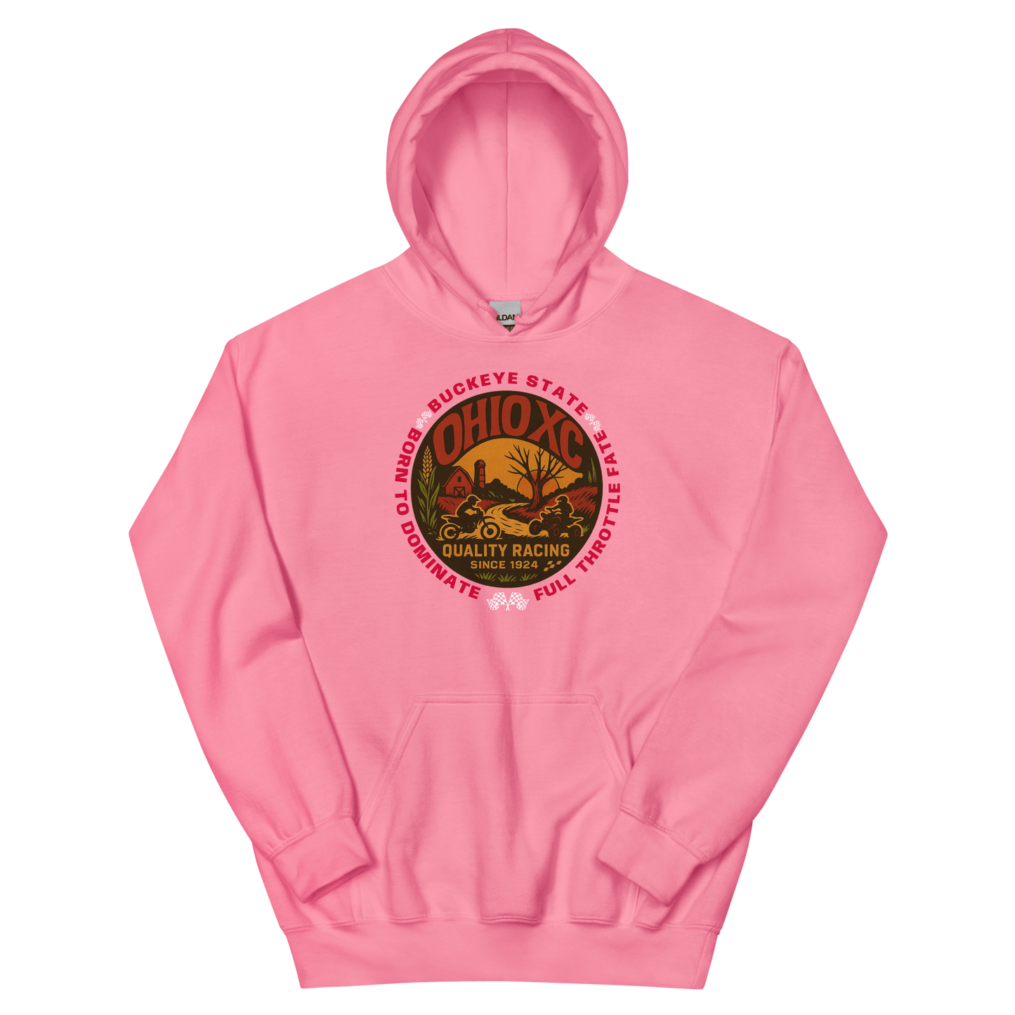 Ohio XC Hoodie Azalea - Kirik Motorsports