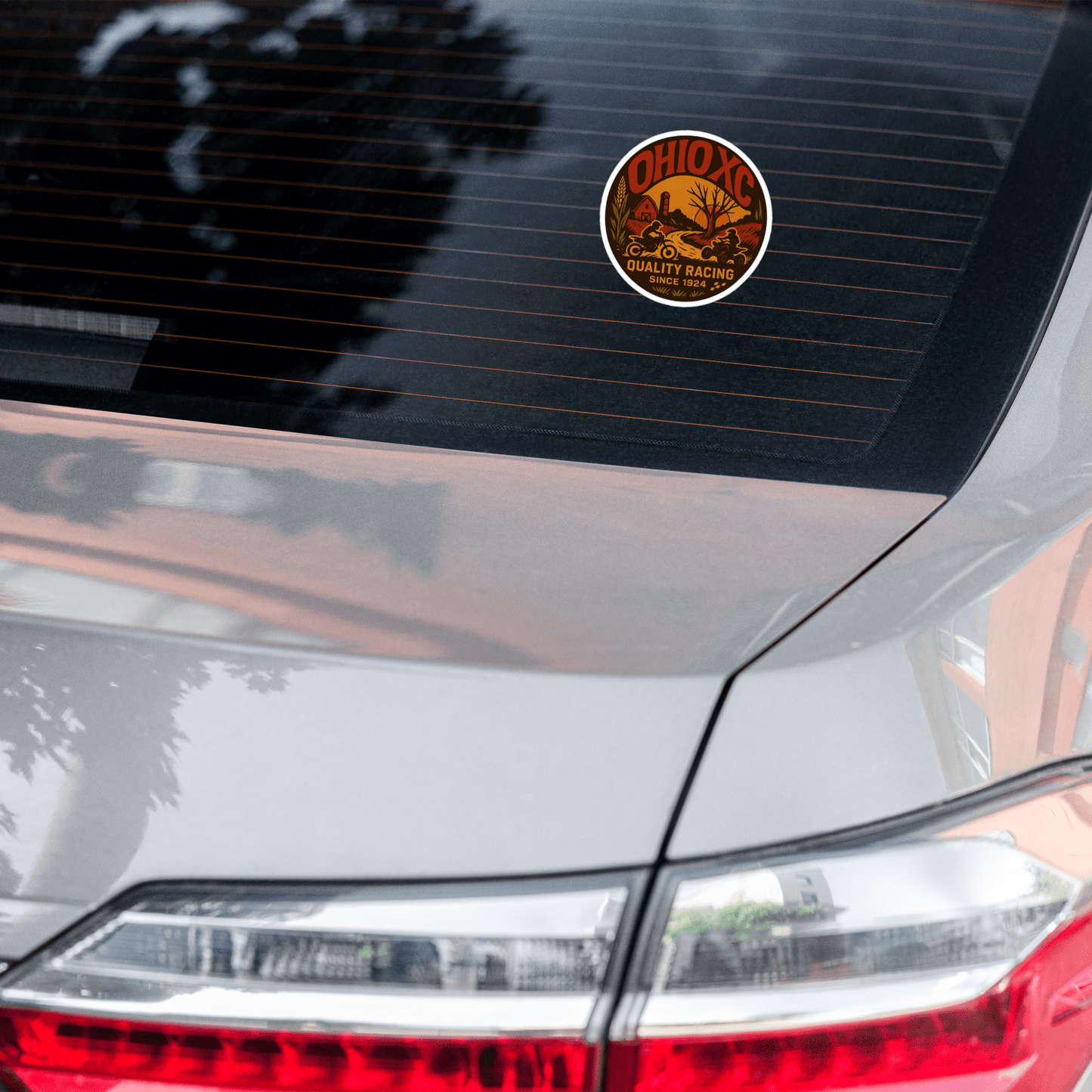 Ohio XC stickers 4″×4″ - Kirik Motorsports